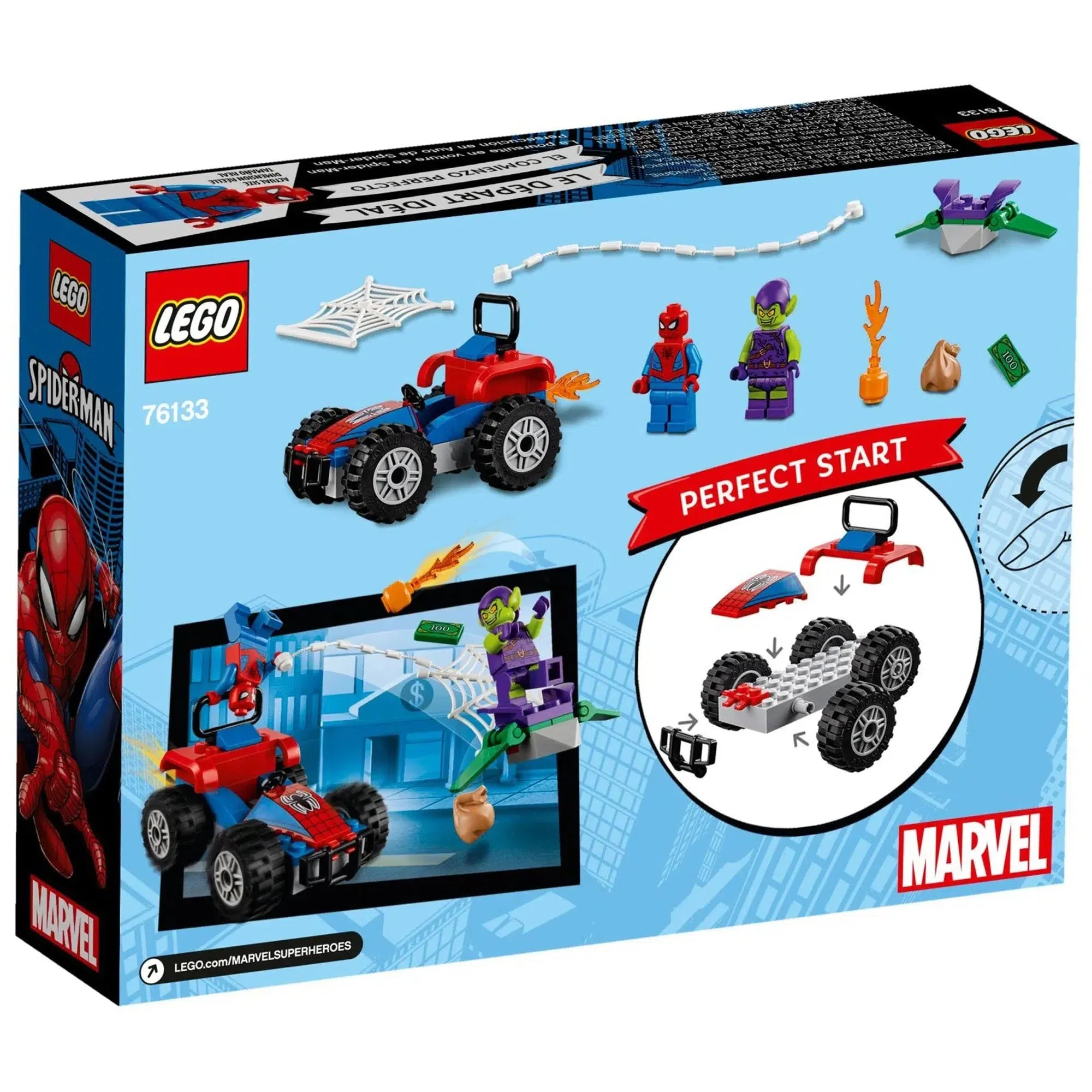 LEGO [Marvel Super Heroes] - Spider-Man Car Chase Building Set - Spider-Man Series (76133) - Image 5