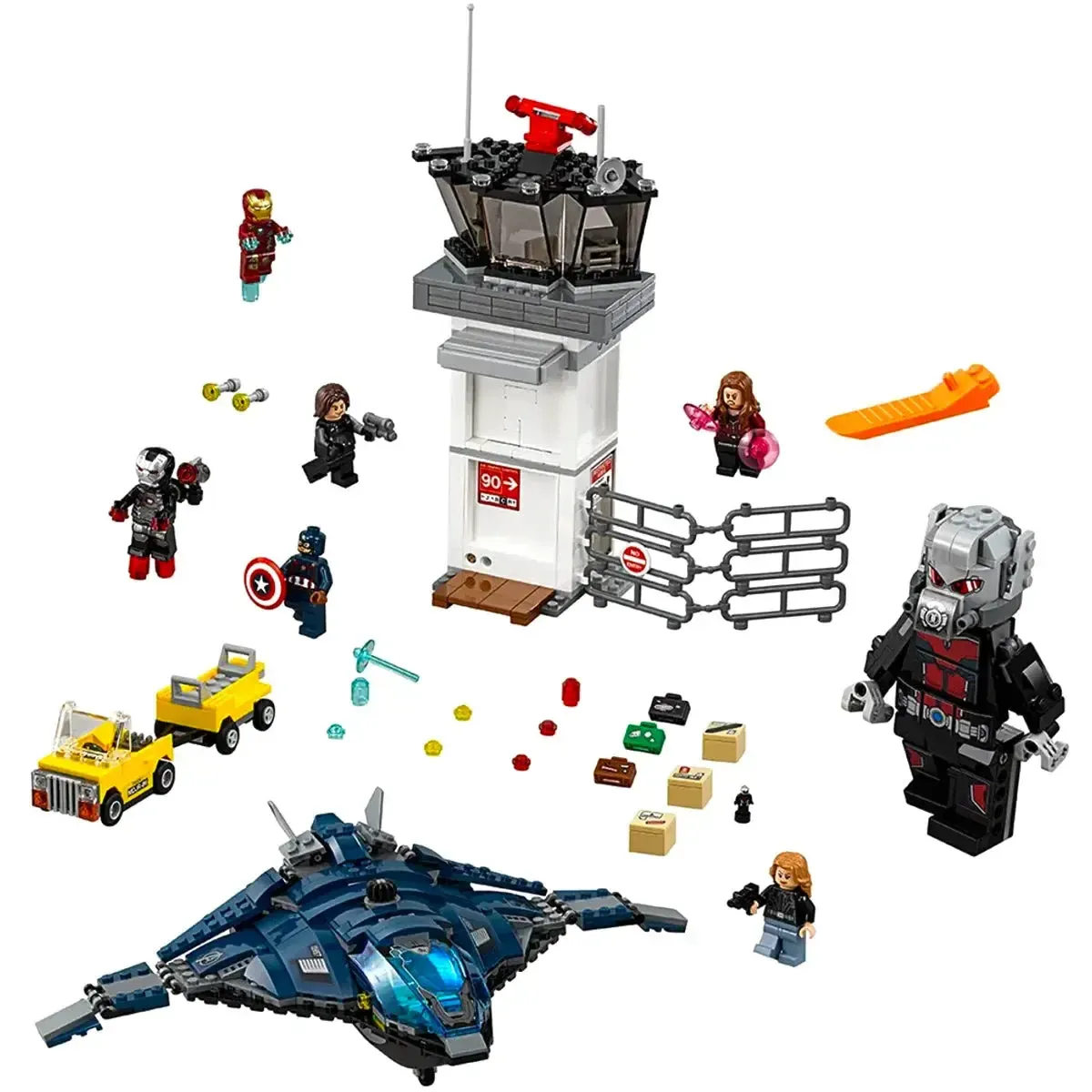 LEGO [Marvel Super Heroes] - Super Hero Airport Battle Building Set - Captain America: Civil War Series (76051) - Image 2