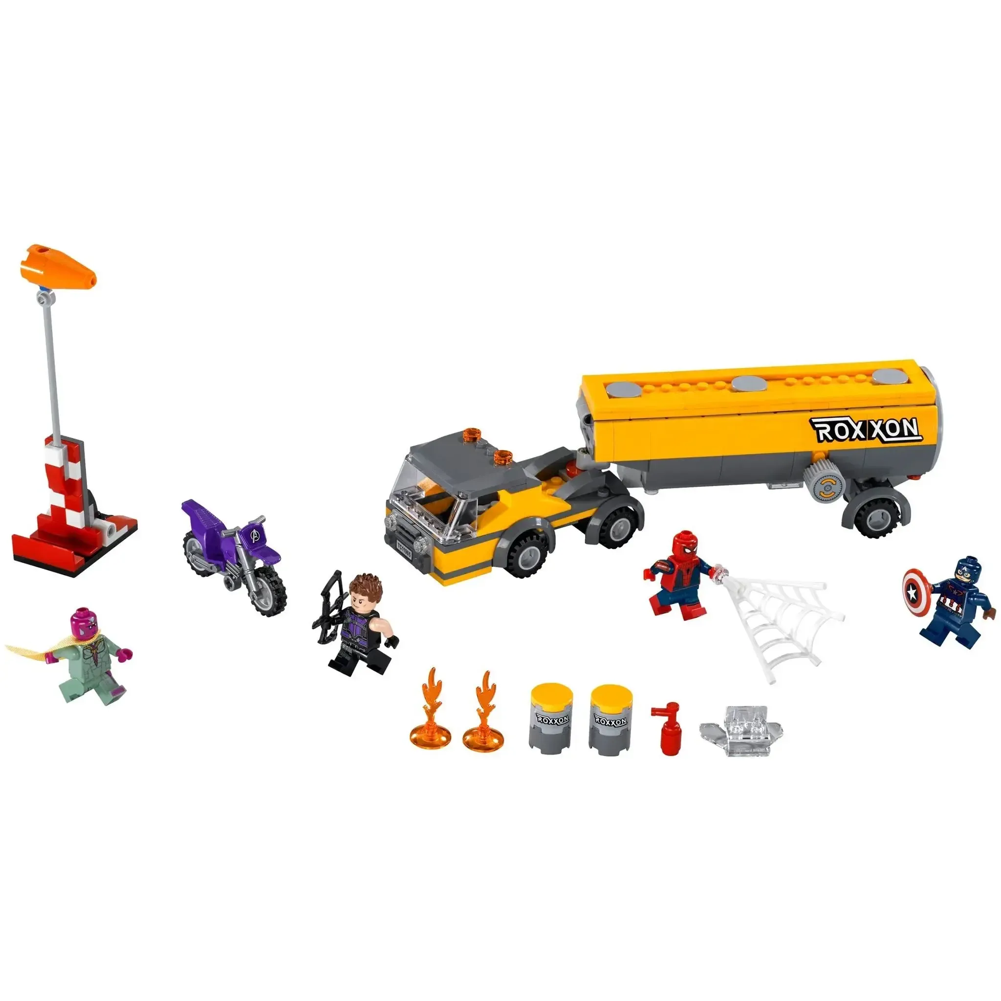 LEGO [Marvel Super Heroes] - Tanker Truck Takedown Building Set - Captain America: Civil War Series (76067) - Image 2
