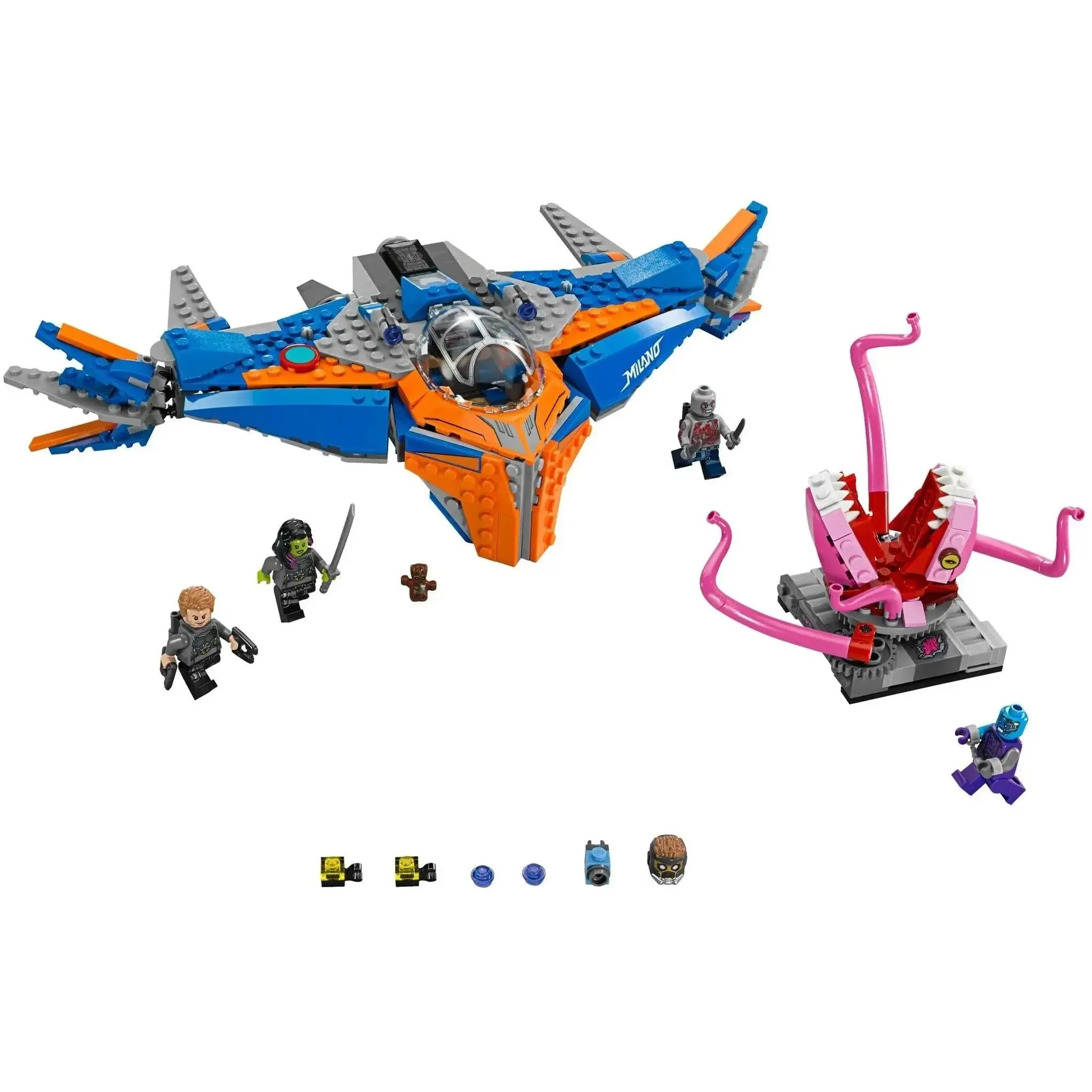 LEGO [Marvel Super Heroes] - The Milano vs. The Abilisk Building Set - Guardians of the Galaxy Vol. 2 Series (76081) - Image 2