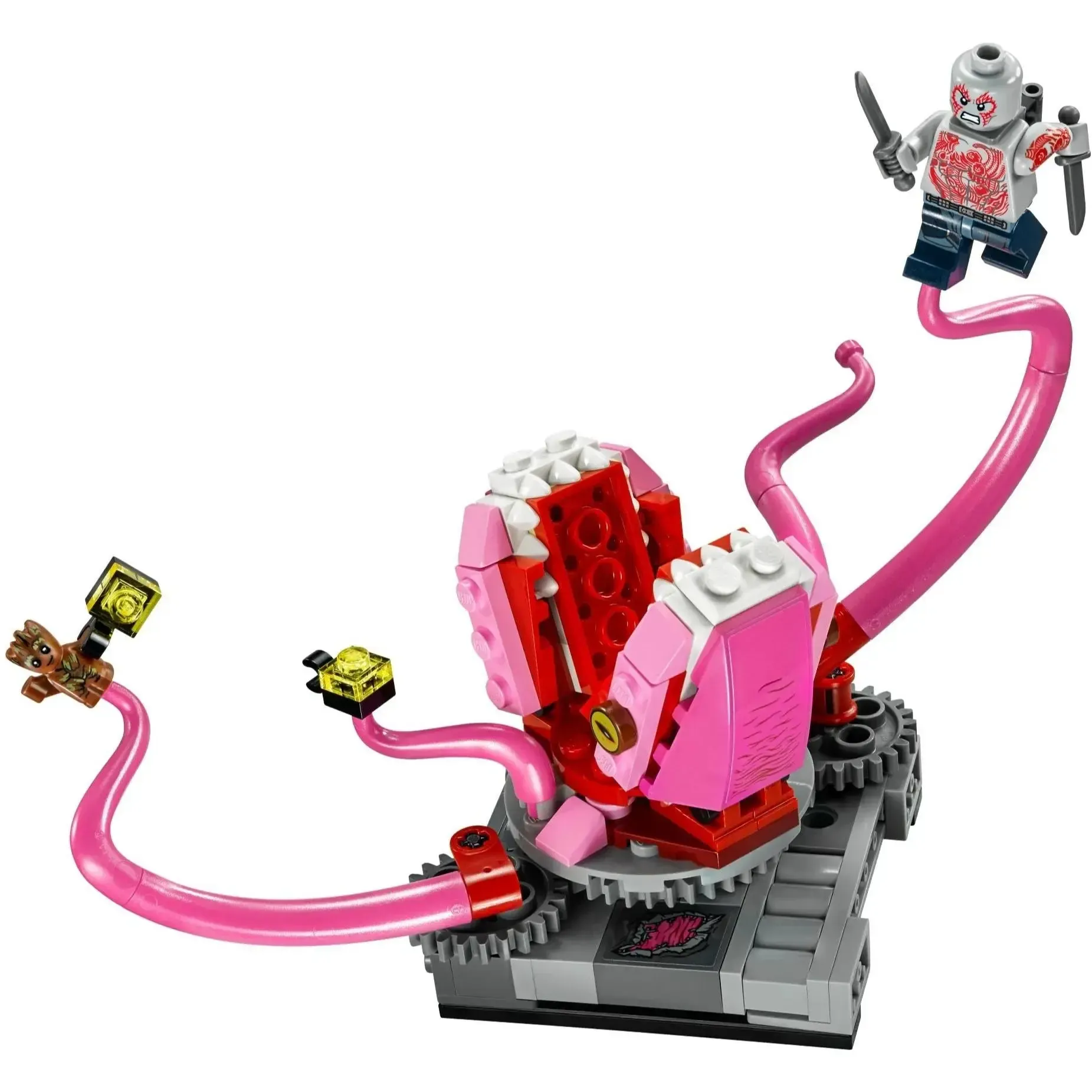LEGO [Marvel Super Heroes] - The Milano vs. The Abilisk Building Set - Guardians of the Galaxy Vol. 2 Series (76081) - Image 4