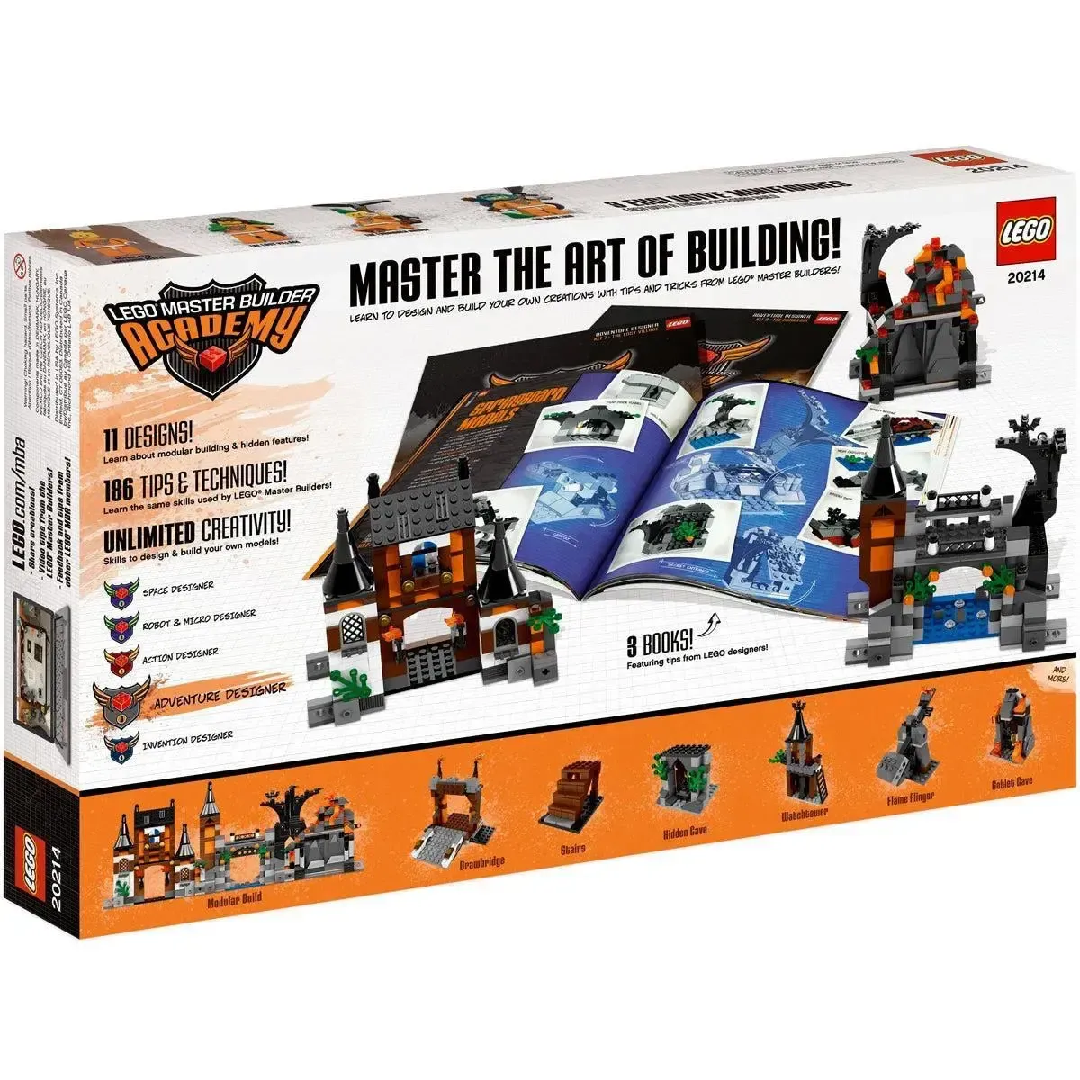 LEGO [Master Builder Academy] - Adventure Designer Building Set - Series (20214) - Image 3