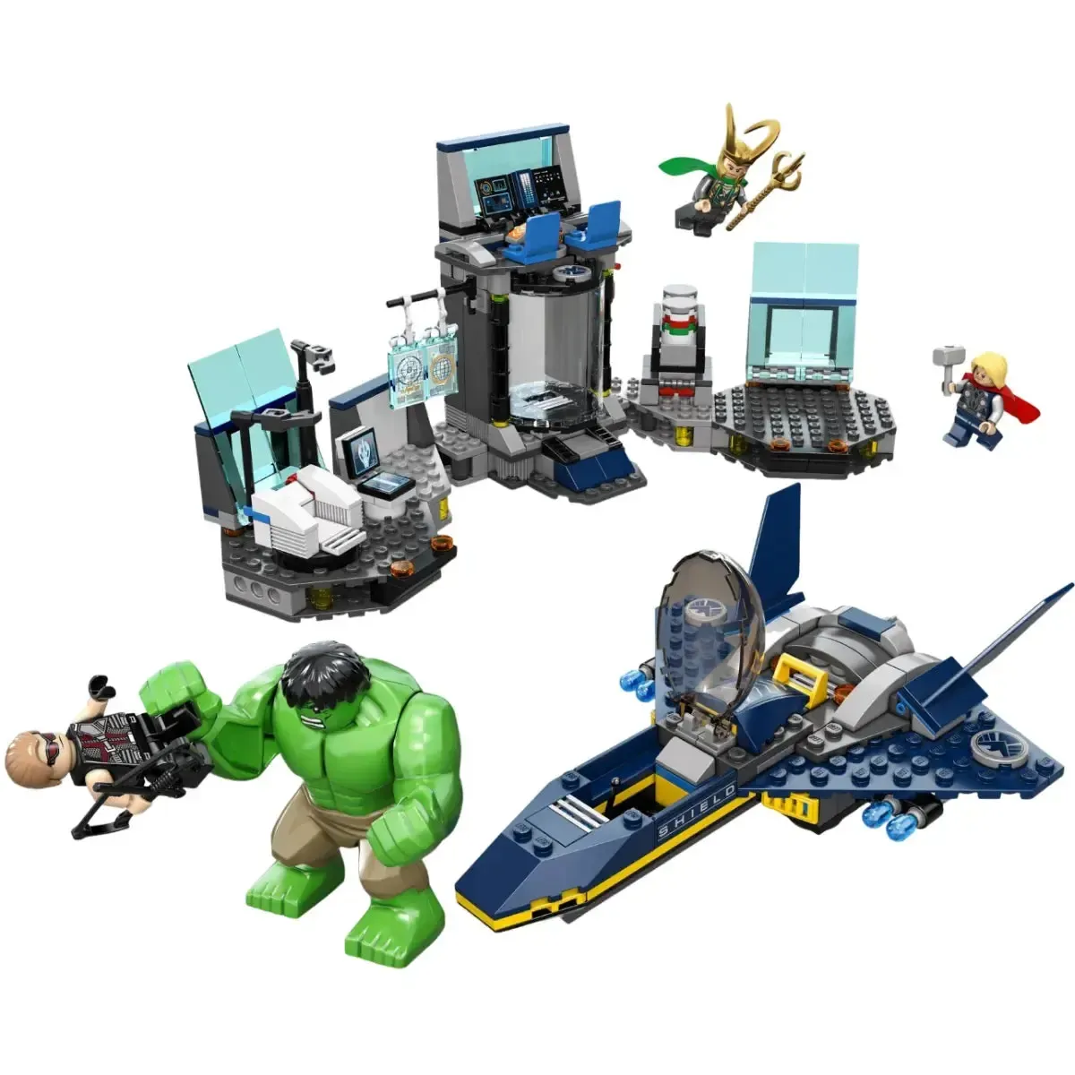LEGO [Master Builder Academy] - Hulk's Helicarrier Breakout Building Set - The Avengers Series (6868) - Image 2