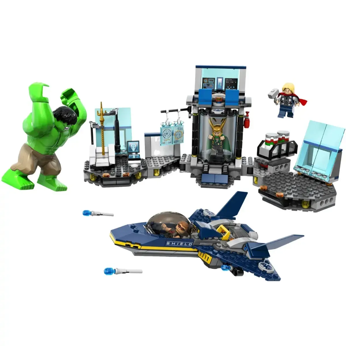 LEGO [Master Builder Academy] - Hulk's Helicarrier Breakout Building Set - The Avengers Series (6868) - Image 4