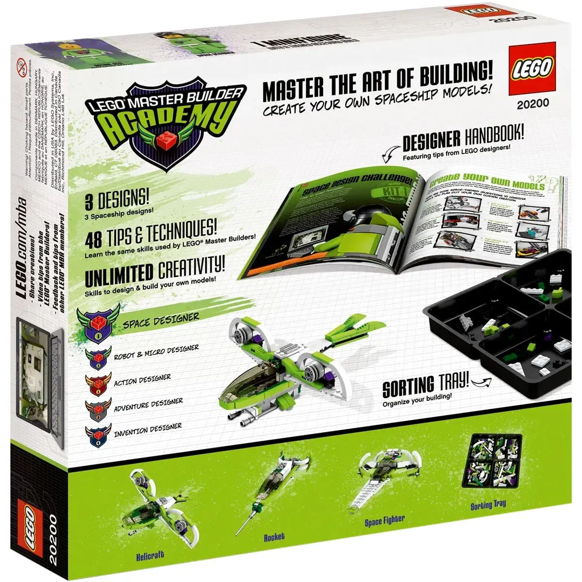 LEGO [Master Builder Academy] - Space Designer Building Set - Series (20200) - Image 3