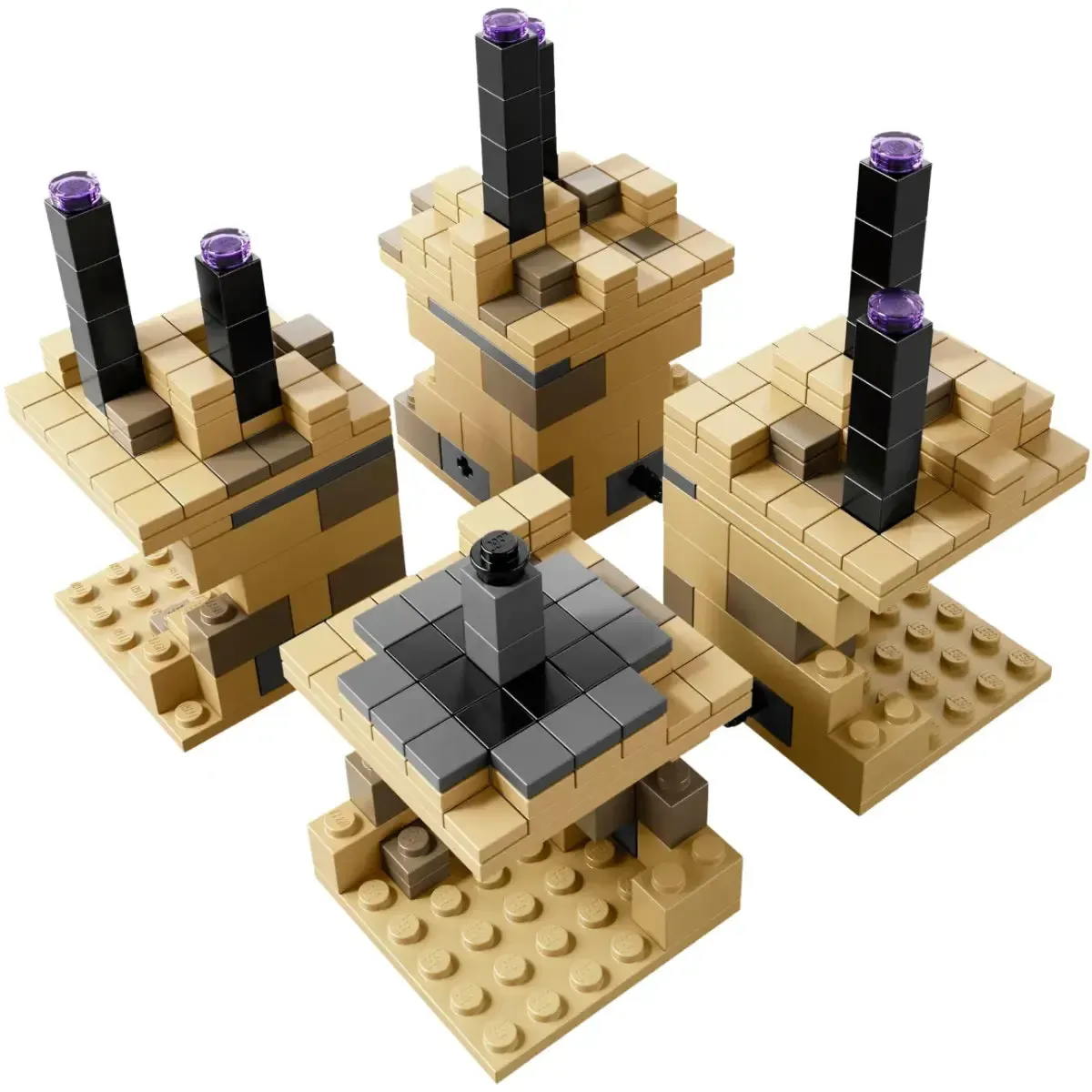 LEGO [Minecraft] - Micro World - The End Building Set - Micro World Series (21107) - Image 4