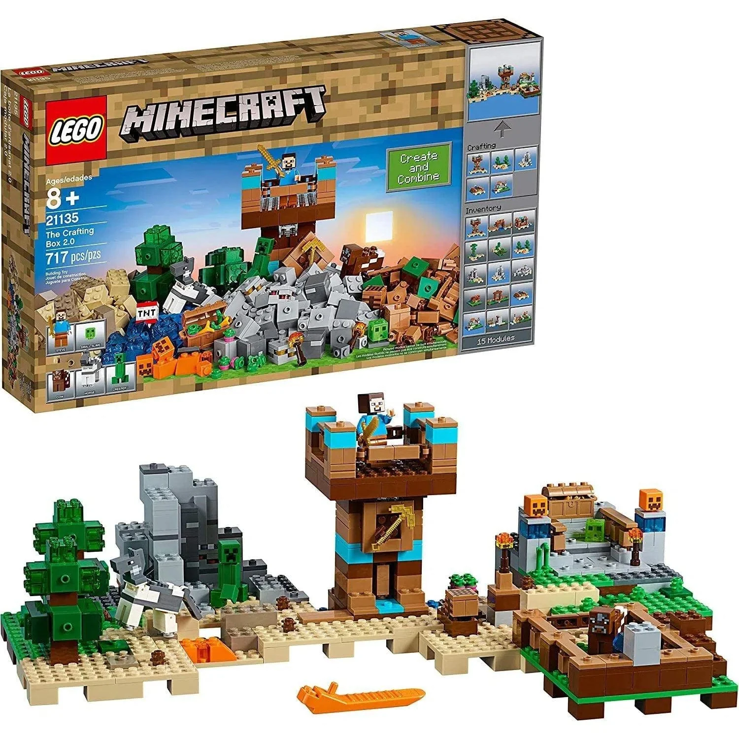LEGO [Minecraft] - The Crafting Box 2.0 Building Set (21135) - Image 2