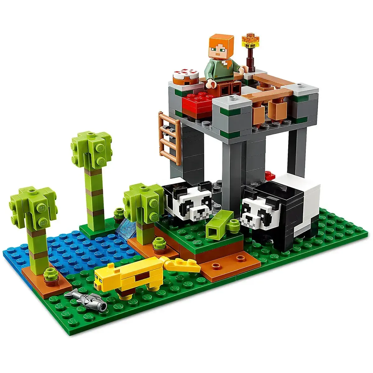 LEGO [Minecraft] - The Panda Nursery Building Set - Minifig-scale Series (21158) - Image 4