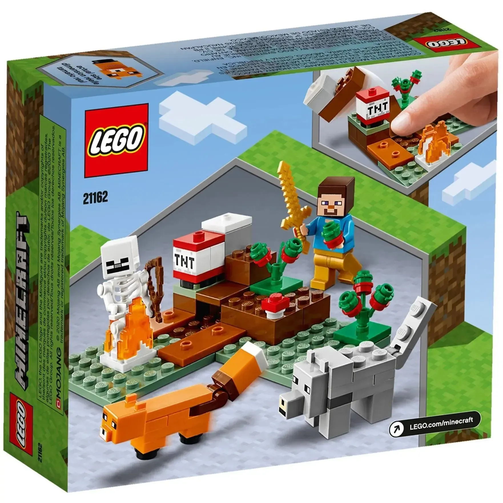 LEGO [Minecraft] - The Taiga Adventure Building Set - Minifig-scale Series (21162) - Image 3