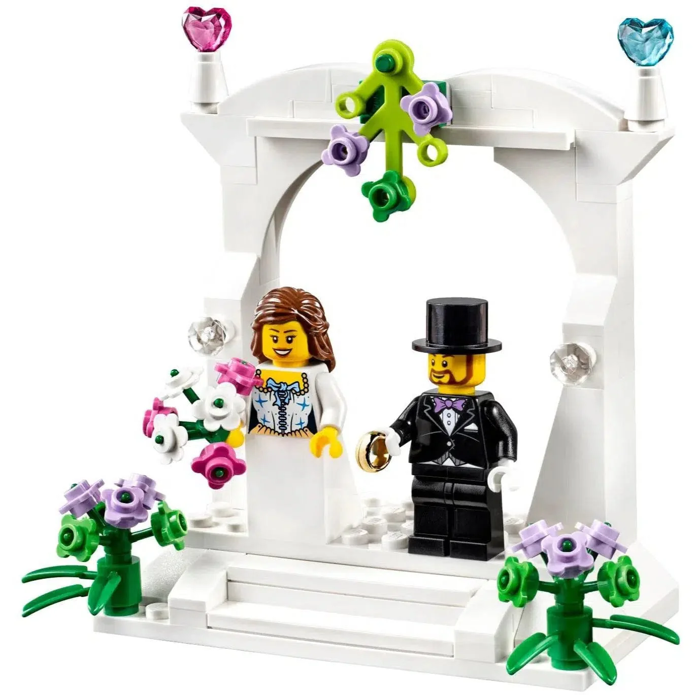 LEGO [Miscellaneous] - Minifigure Wedding Favor Set (40165) - Image 2