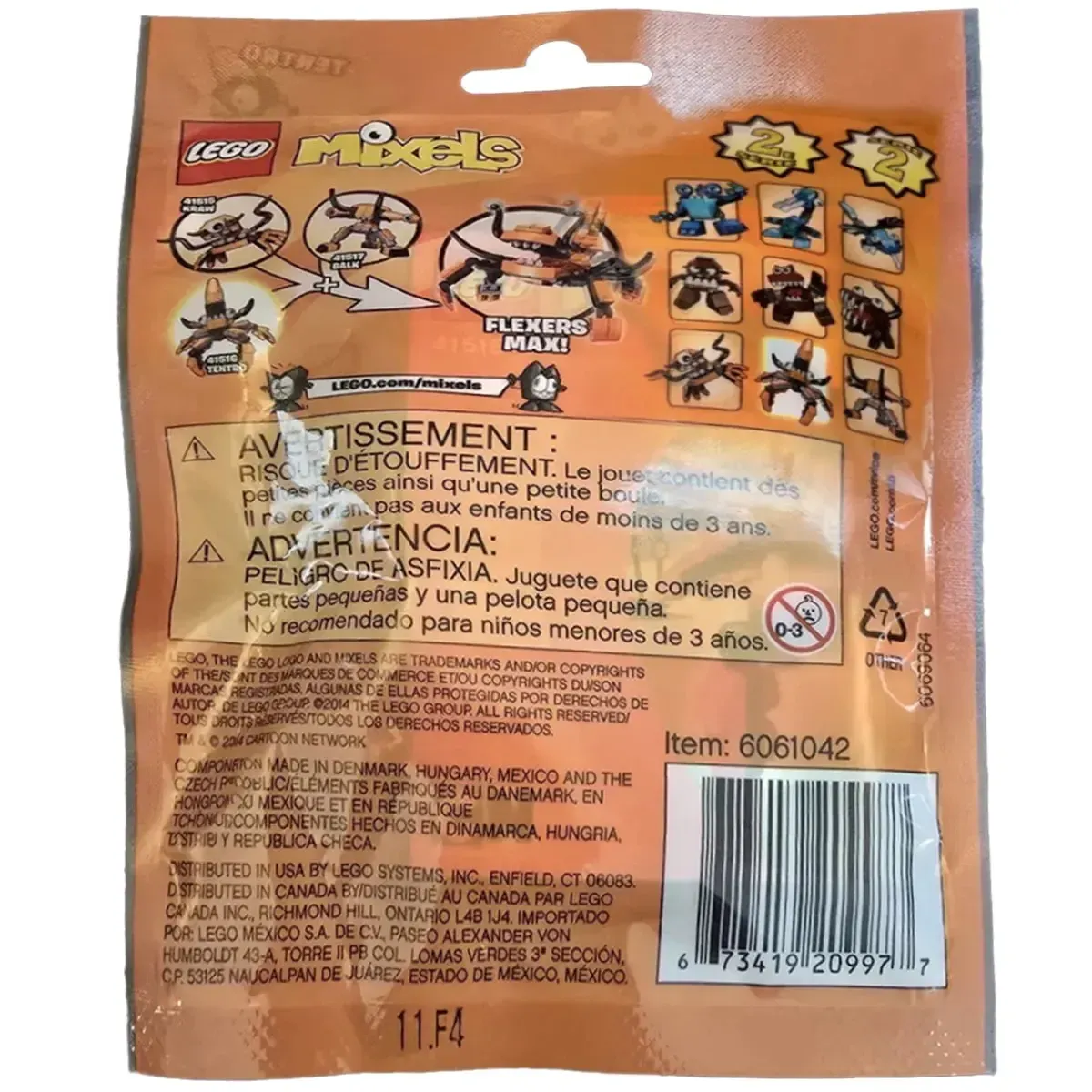 LEGO [Mixels] - Tentro Building Set - Series 2 (41516) - Image 3
