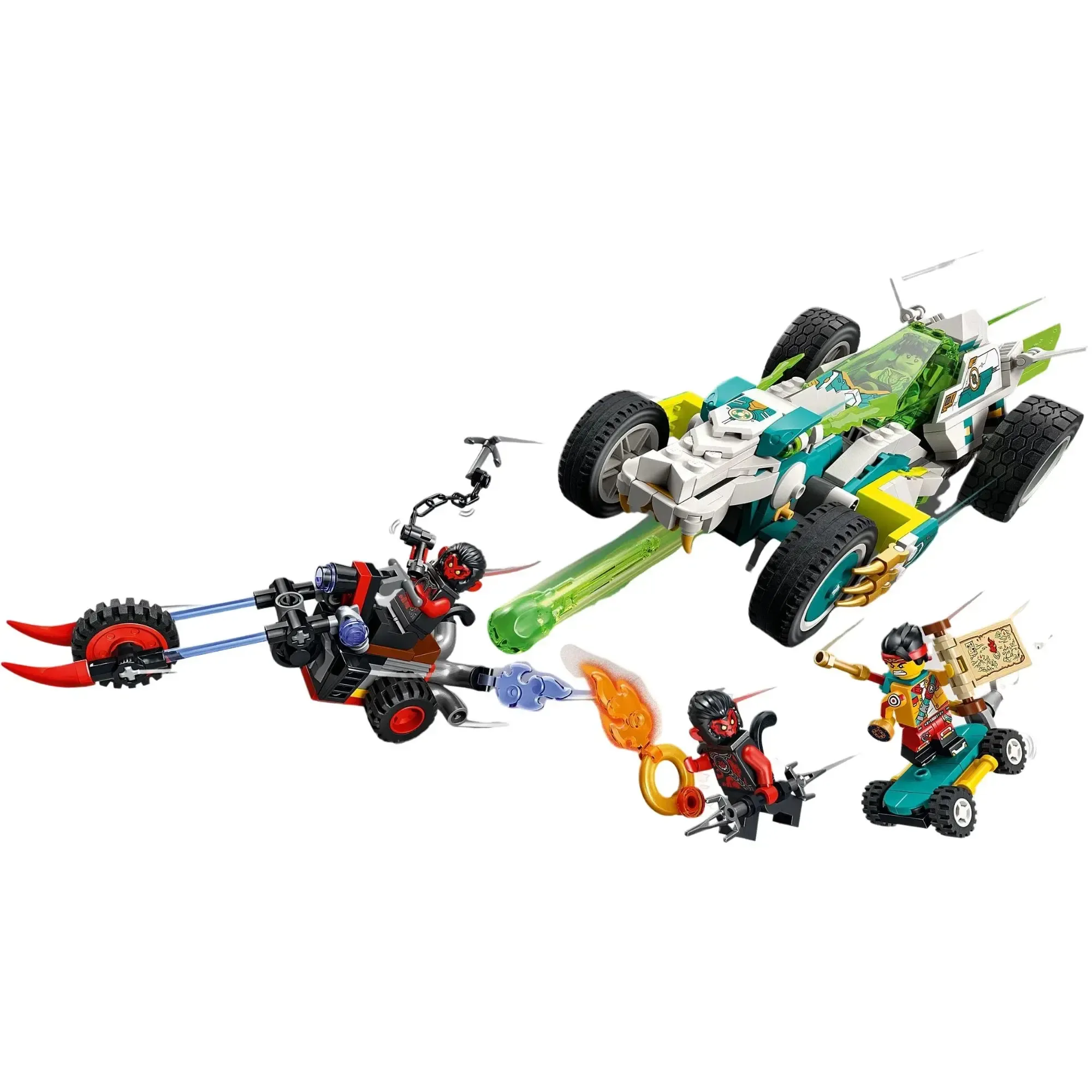 LEGO [Monkie Kid] - Mei's Dragon Car Building Set - Season 3 Series (80031) - Image 3