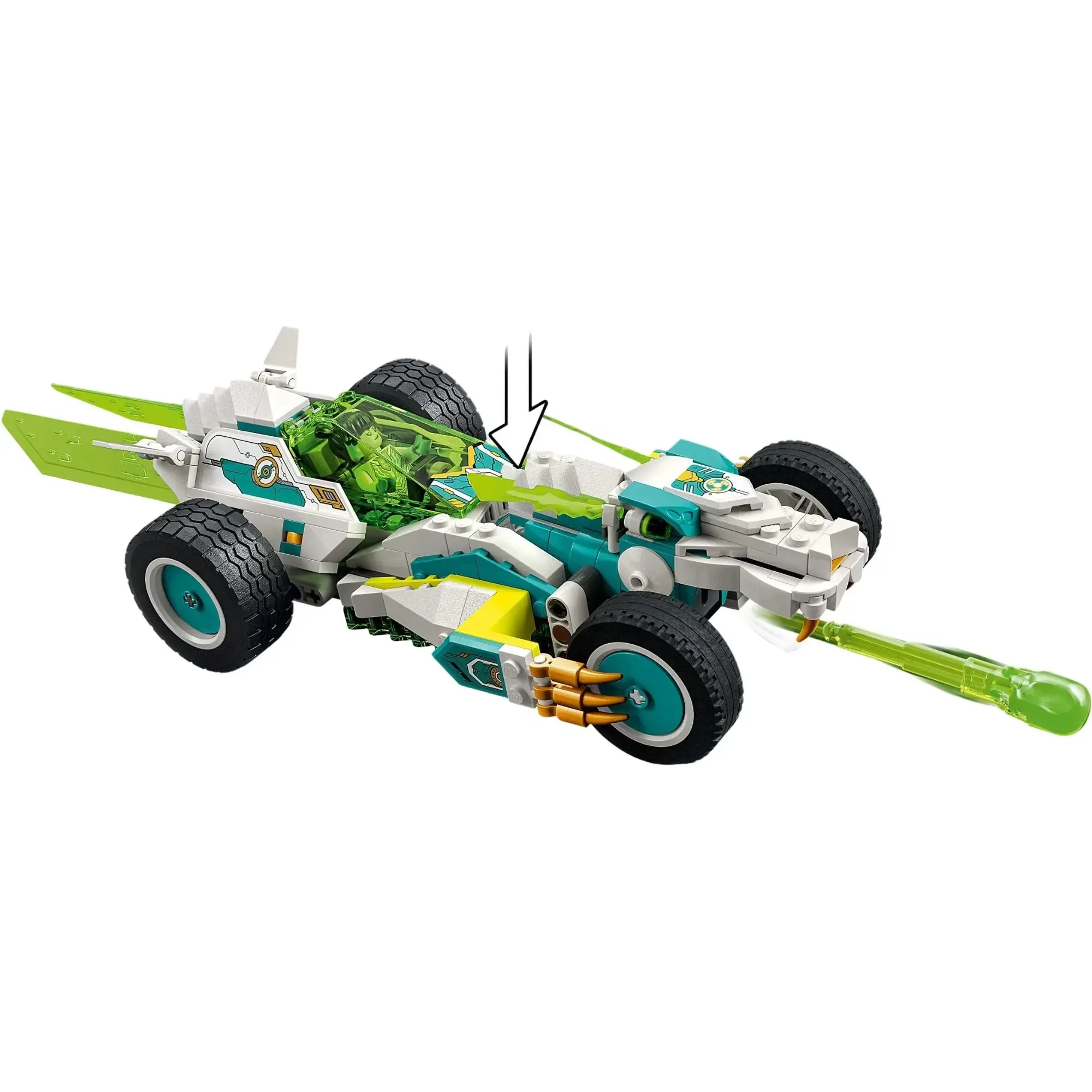 LEGO [Monkie Kid] - Mei's Dragon Car Building Set - Season 3 Series (80031) - Image 6