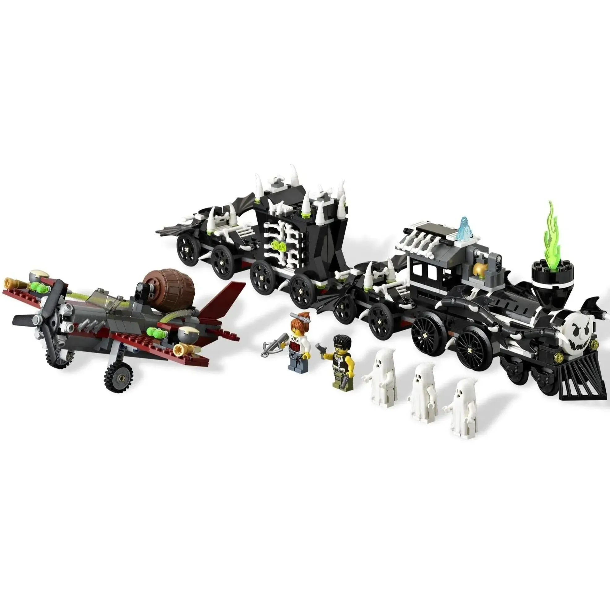 LEGO [Monster Fighters] - The Ghost Train Building Set (9467) - Image 2