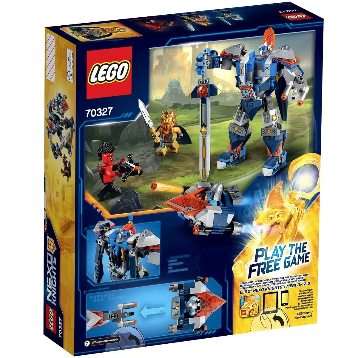 LEGO [Nexo Knights] - The King's Mech Building Set - Season 1 Series (70327) - Image 3