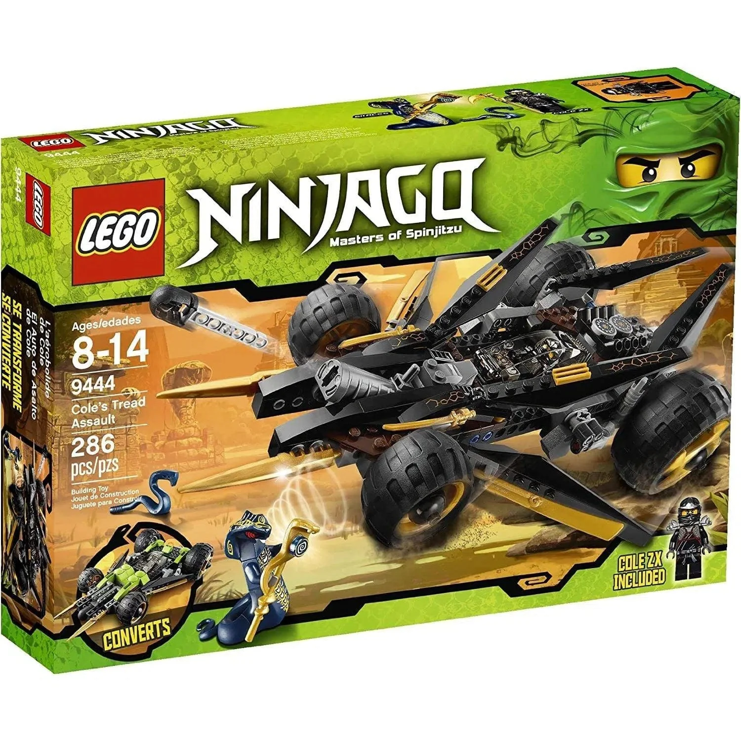LEGO [Ninjago] - Cole's Tread Assault (9444)