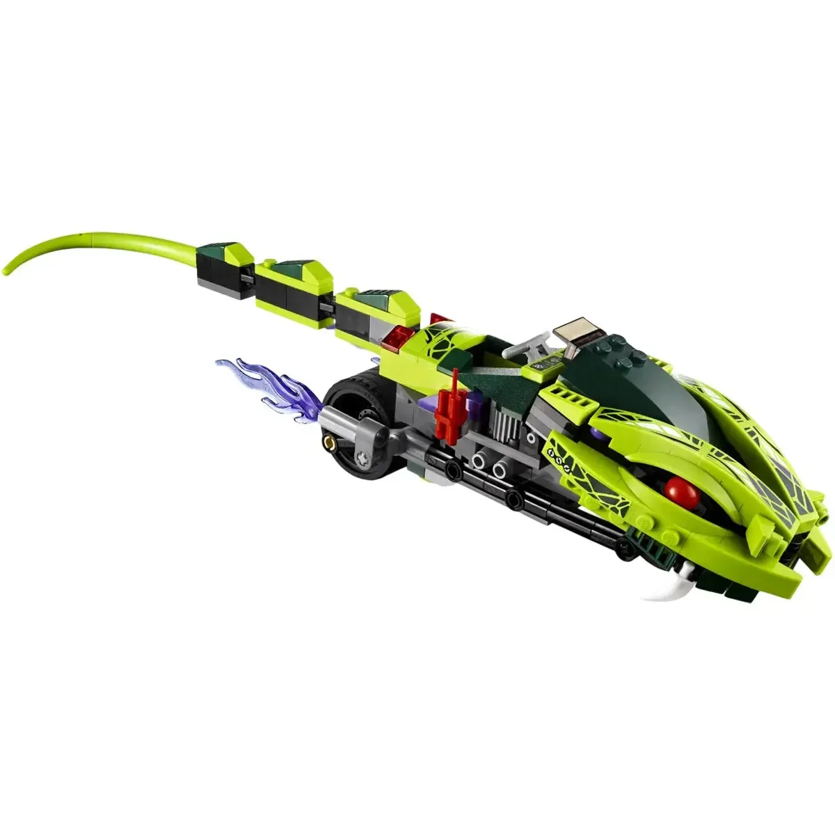 LEGO [Ninjago] - Lasha's Bite Cycle Building Set - Rise of the Snakes Series (9447) - Image 5