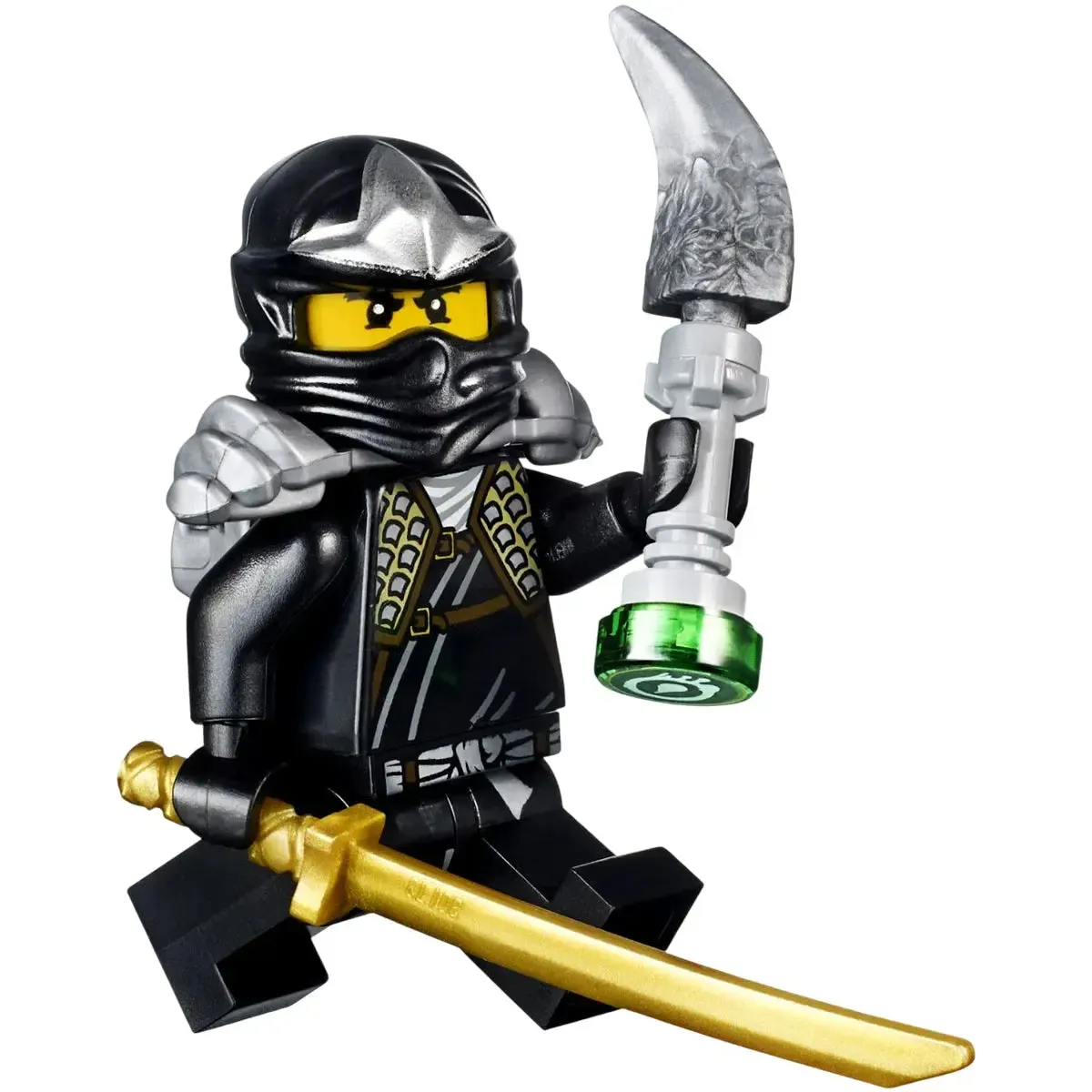 LEGO [Ninjago] - Lasha's Bite Cycle Building Set - Rise of the Snakes Series (9447) - Image 7