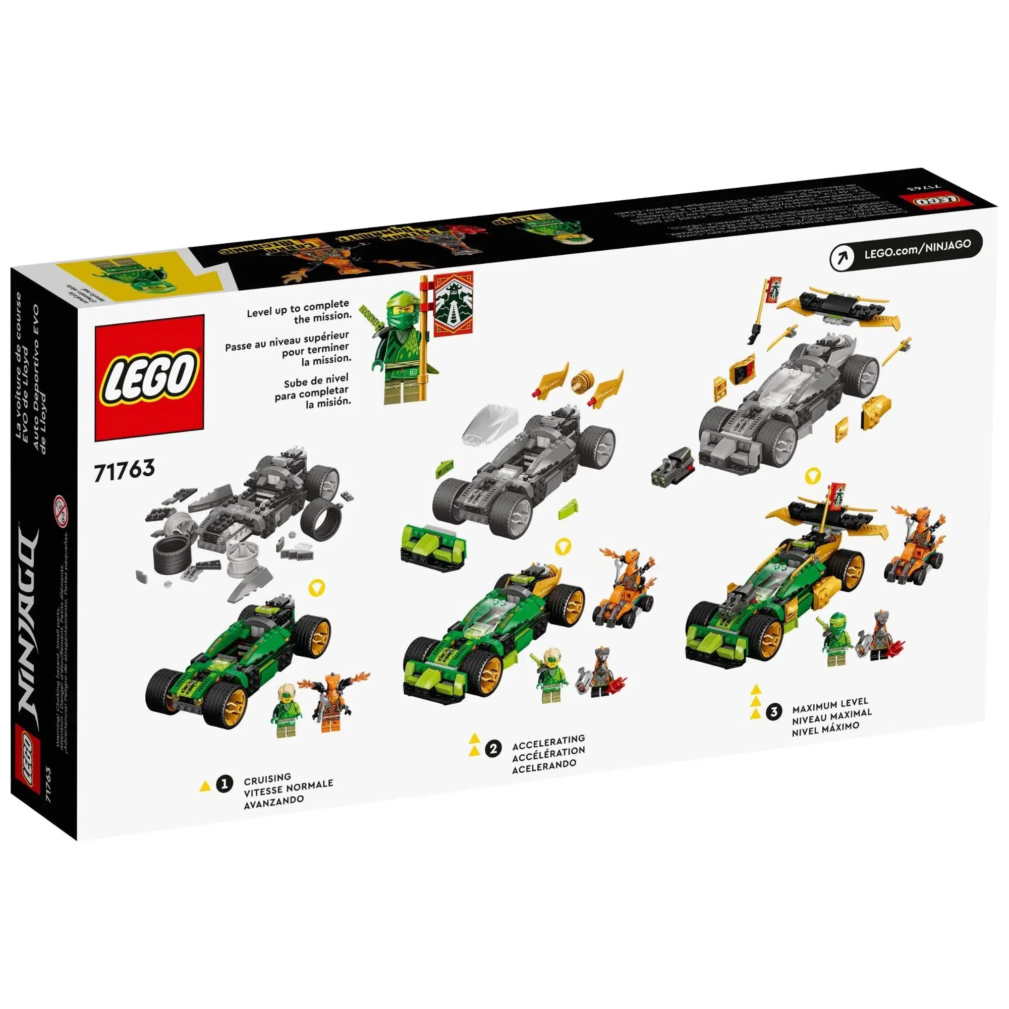 LEGO [Ninjago] - Lloyd's Race Car EVO Building Set - Core Series (71763) - Image 6