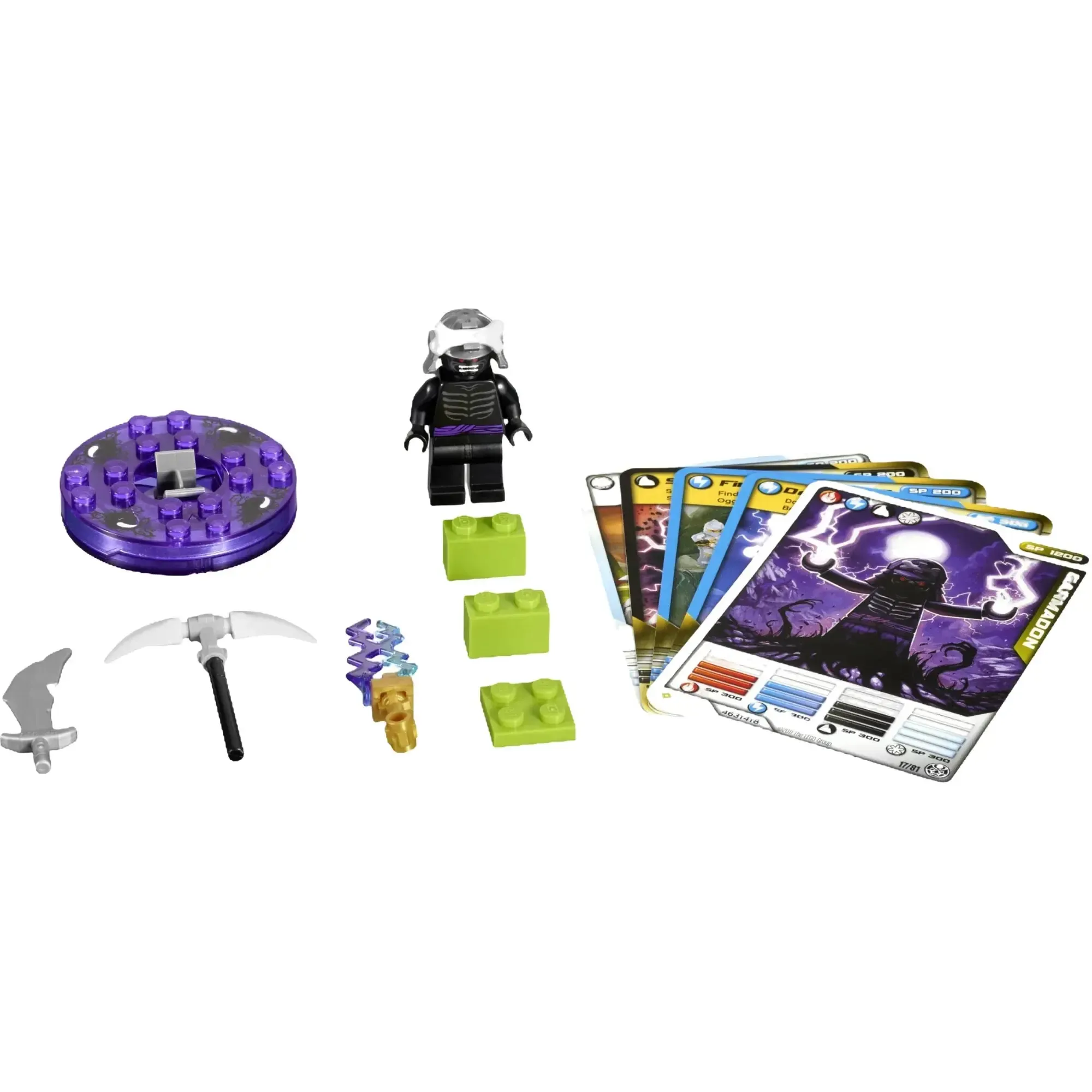 LEGO [Ninjago] - Lord Garmadon Building Set - Spinners Series (2256) - Image 2