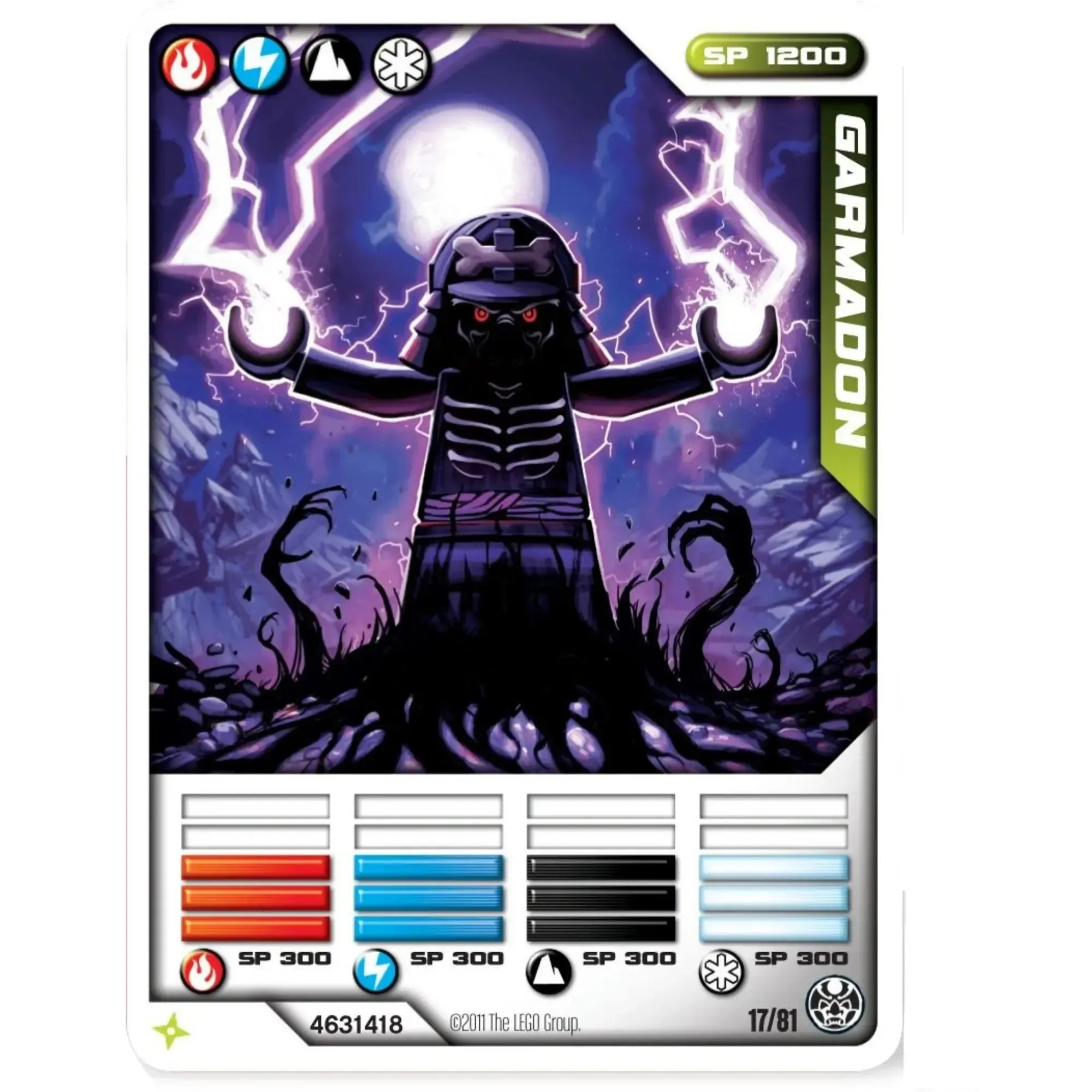LEGO [Ninjago] - Lord Garmadon Building Set - Spinners Series (2256) - Image 3