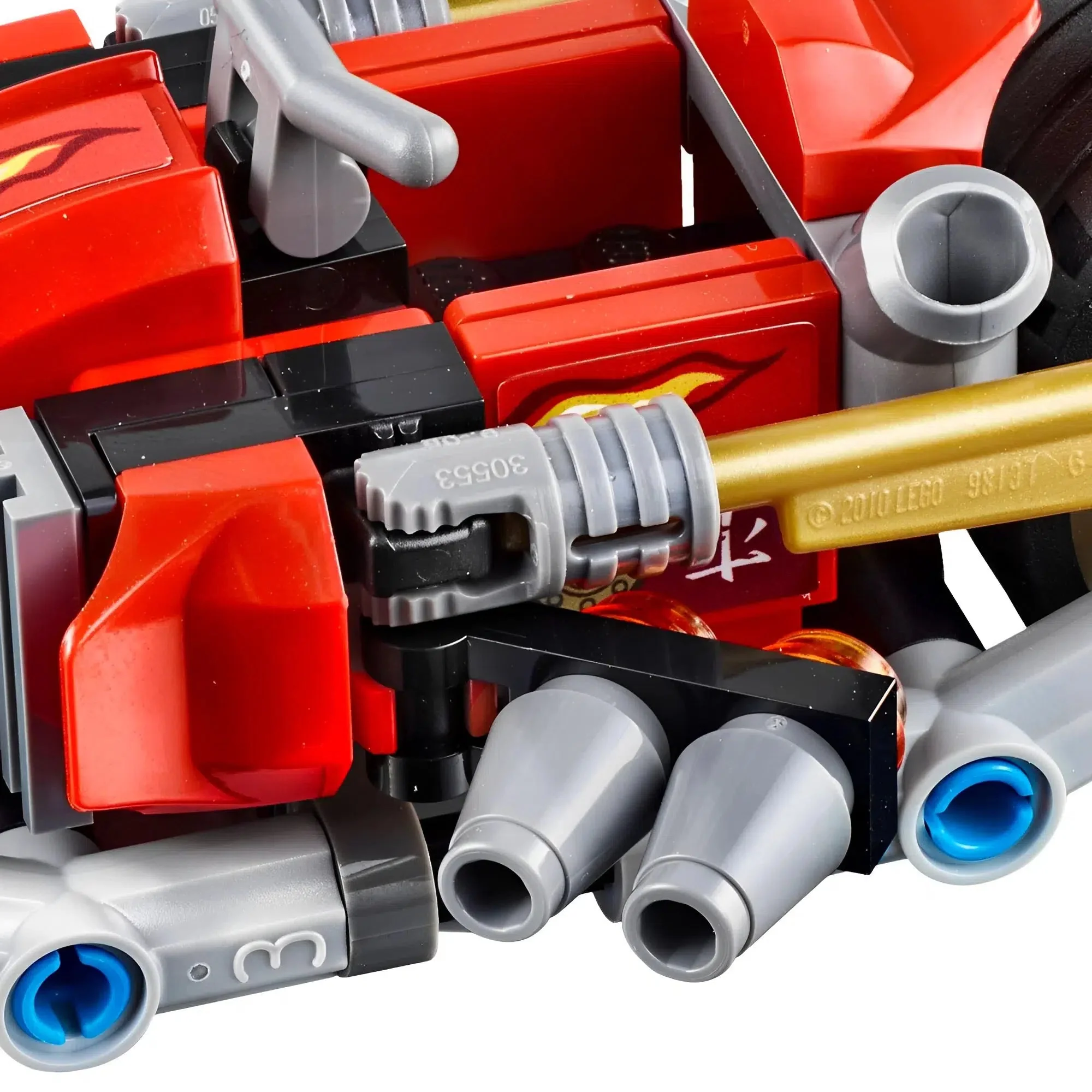 LEGO [Ninjago] - Ninja Bike Chase Building Set - Skybound Series (70600) - Image 10