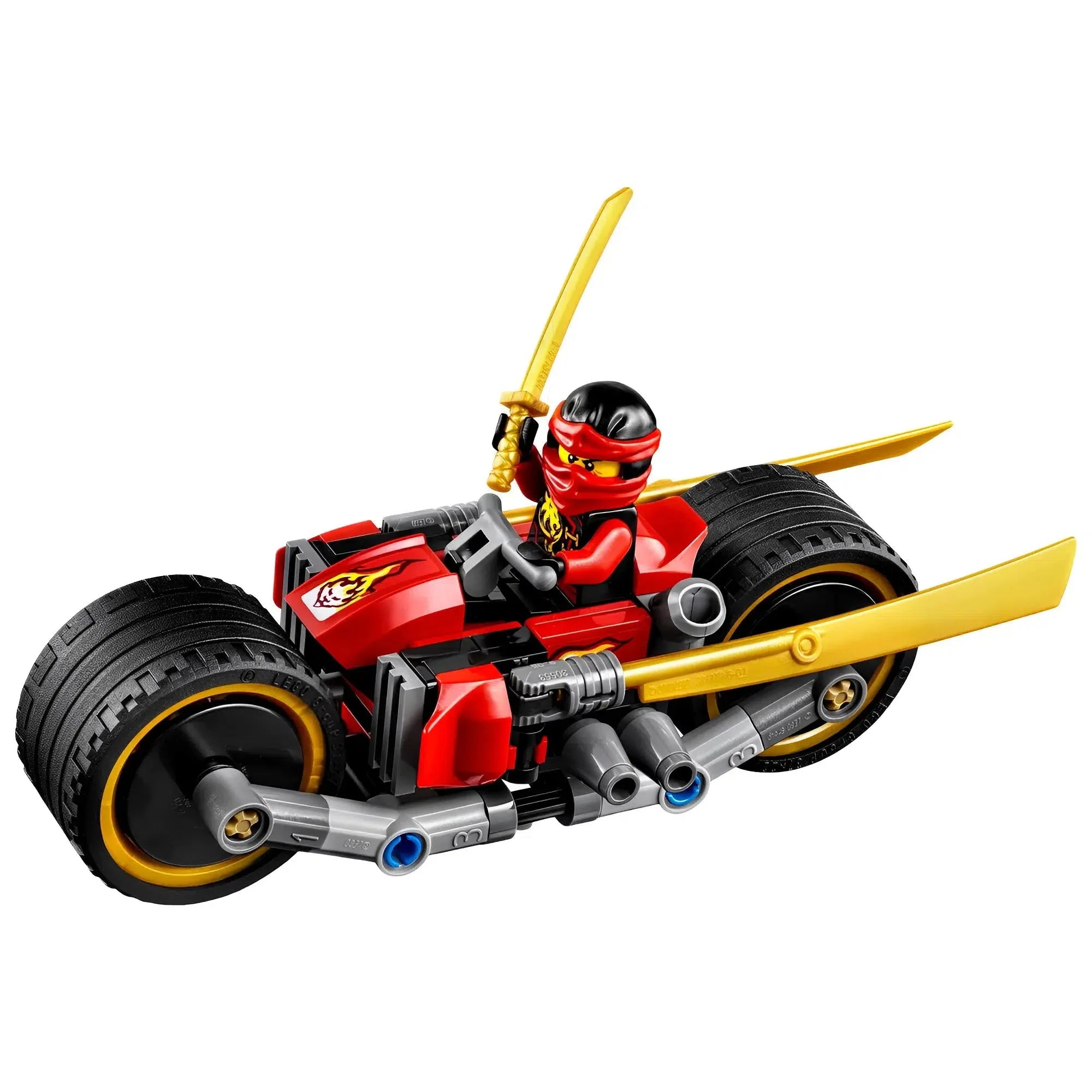 LEGO [Ninjago] - Ninja Bike Chase Building Set - Skybound Series (70600) - Image 4