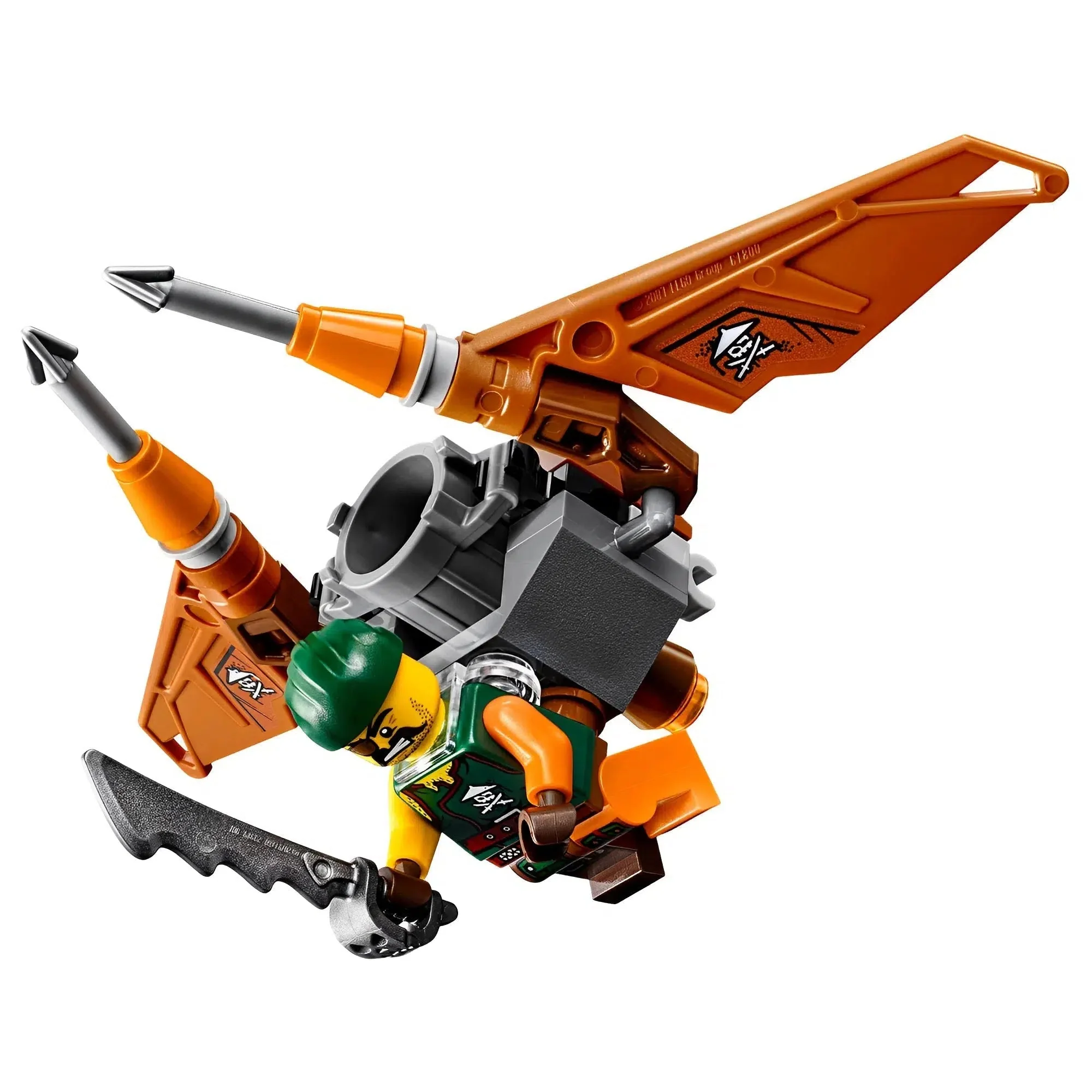 LEGO [Ninjago] - Ninja Bike Chase Building Set - Skybound Series (70600) - Image 5