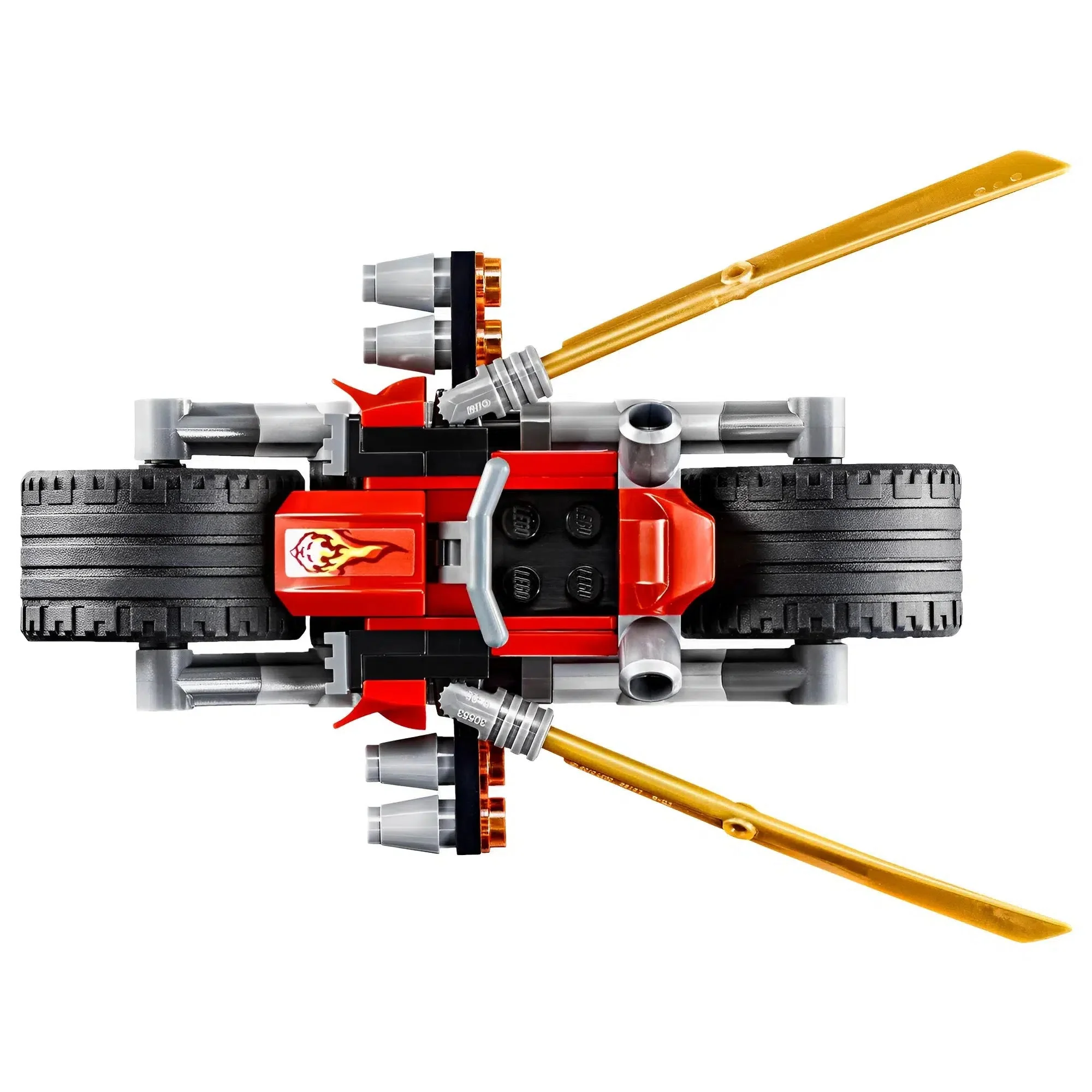 LEGO [Ninjago] - Ninja Bike Chase Building Set - Skybound Series (70600) - Image 6