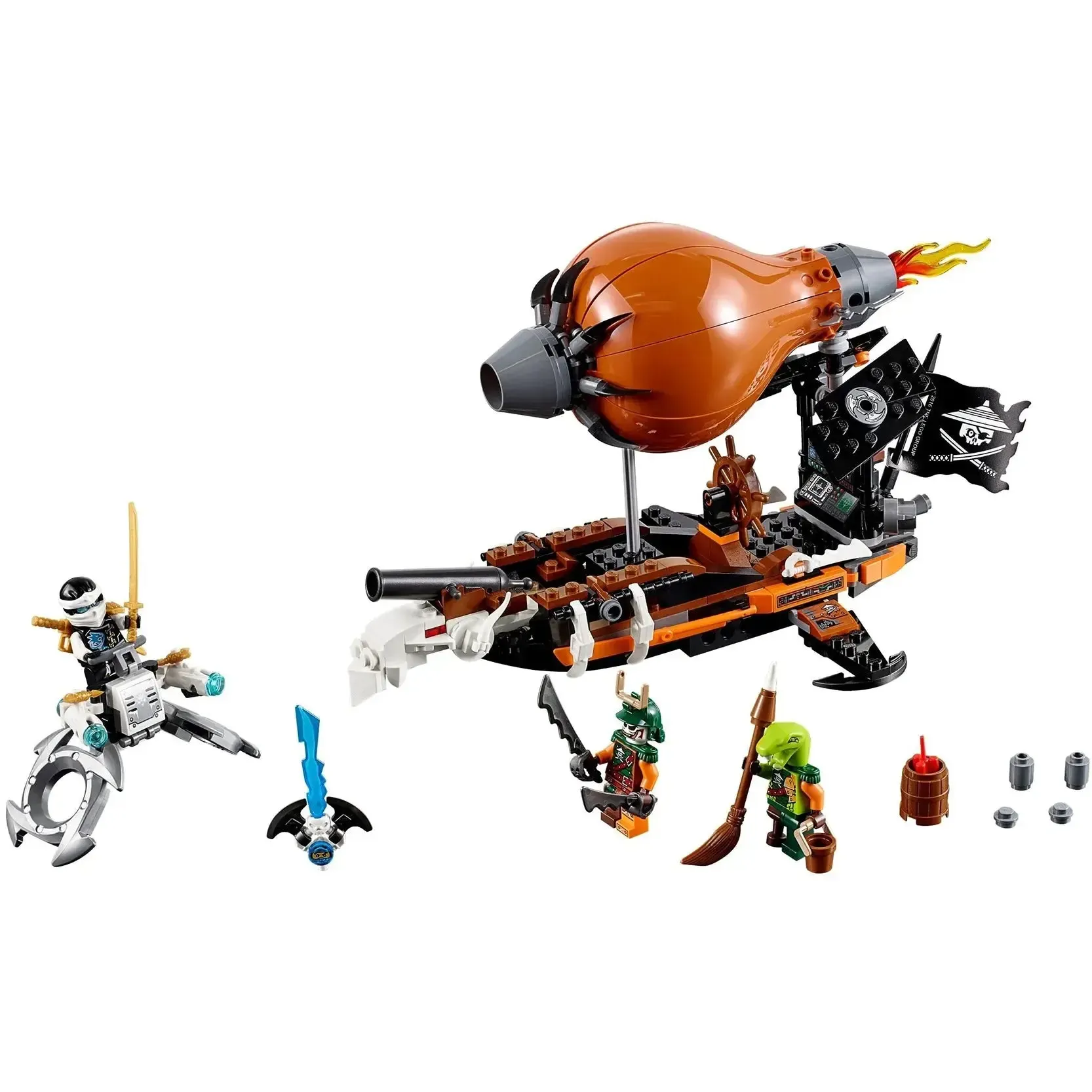 LEGO [Ninjago] - Raid Zeppelin Building Set - Skybound Series (70603) - Image 2