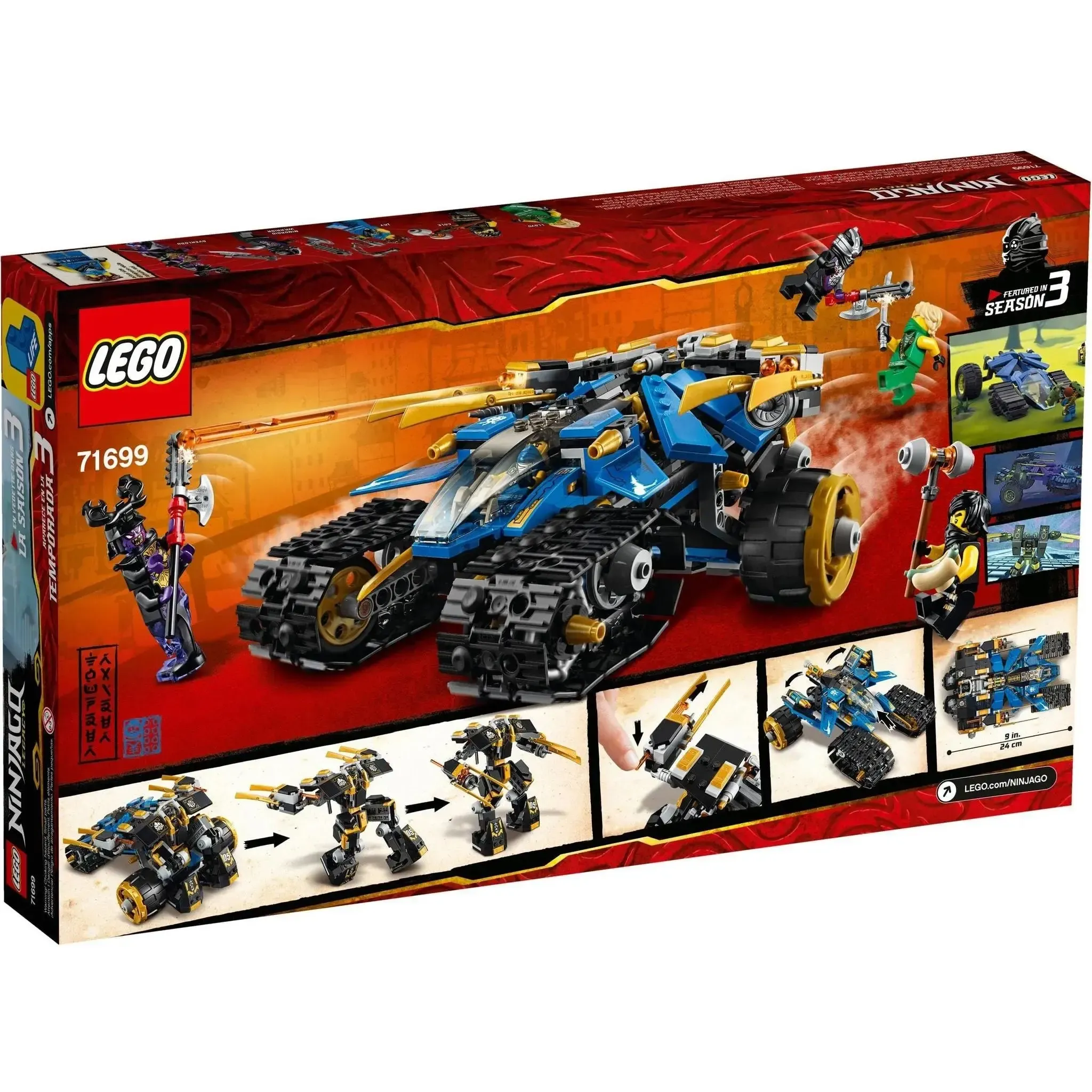 LEGO [Ninjago] - Thunder Raider Building Set - Rebooted Series (71699) - Image 3
