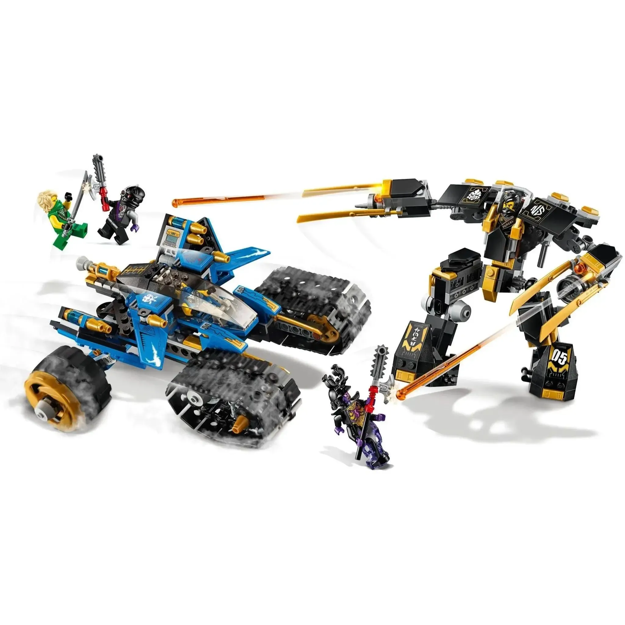 LEGO [Ninjago] - Thunder Raider Building Set - Rebooted Series (71699) - Image 4