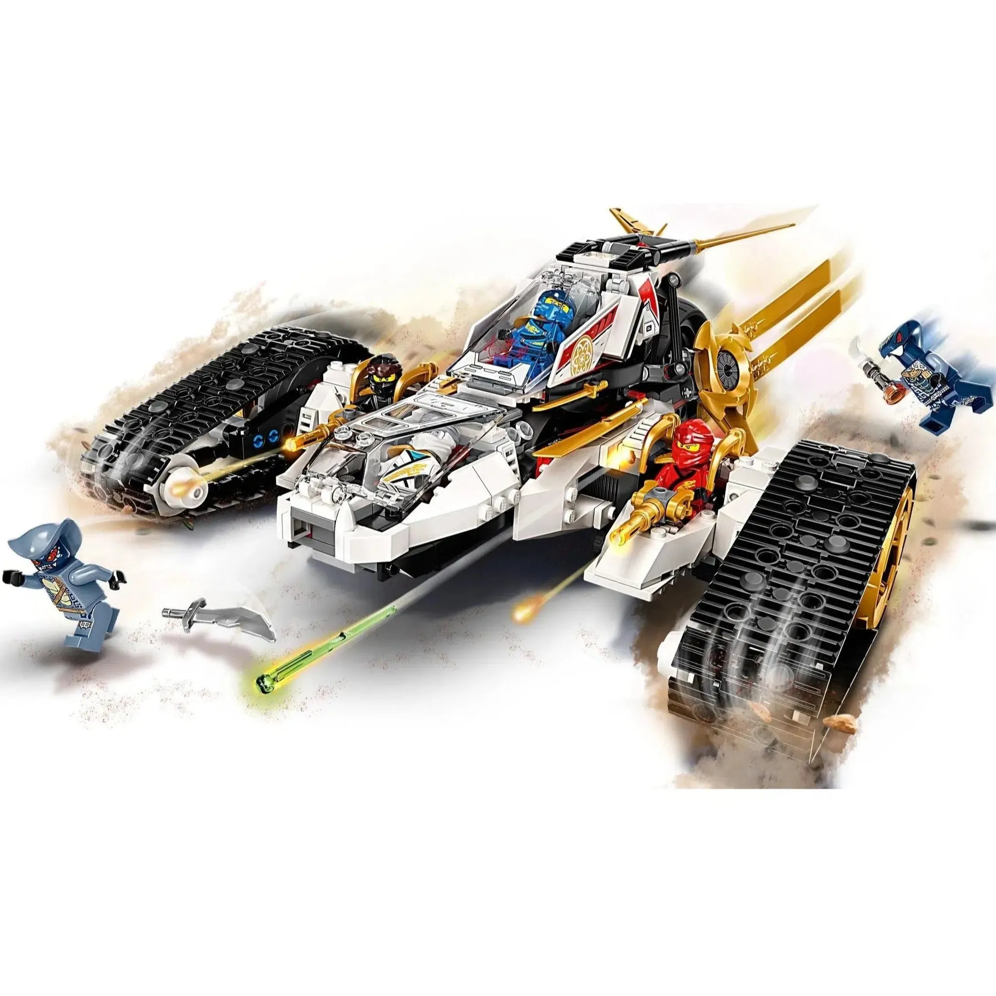 LEGO [Ninjago] - Ultra Sonic Raider Building Set - Rise of the Snakes Series (71739) - Image 3