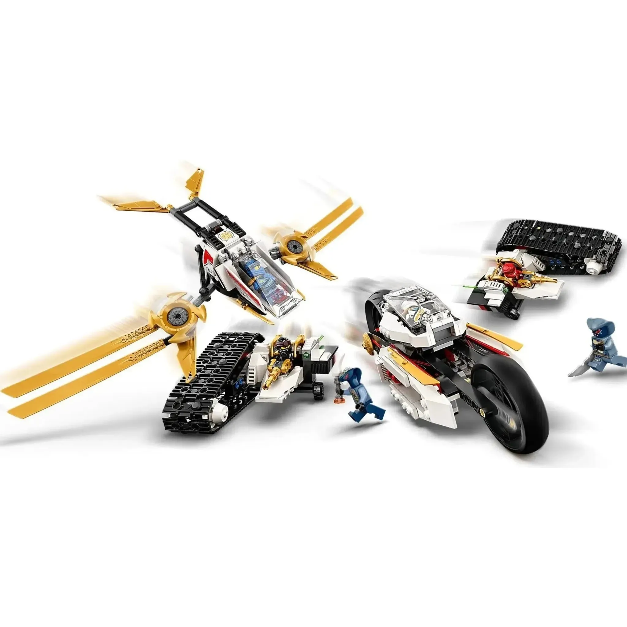 LEGO [Ninjago] - Ultra Sonic Raider Building Set - Rise of the Snakes Series (71739) - Image 4
