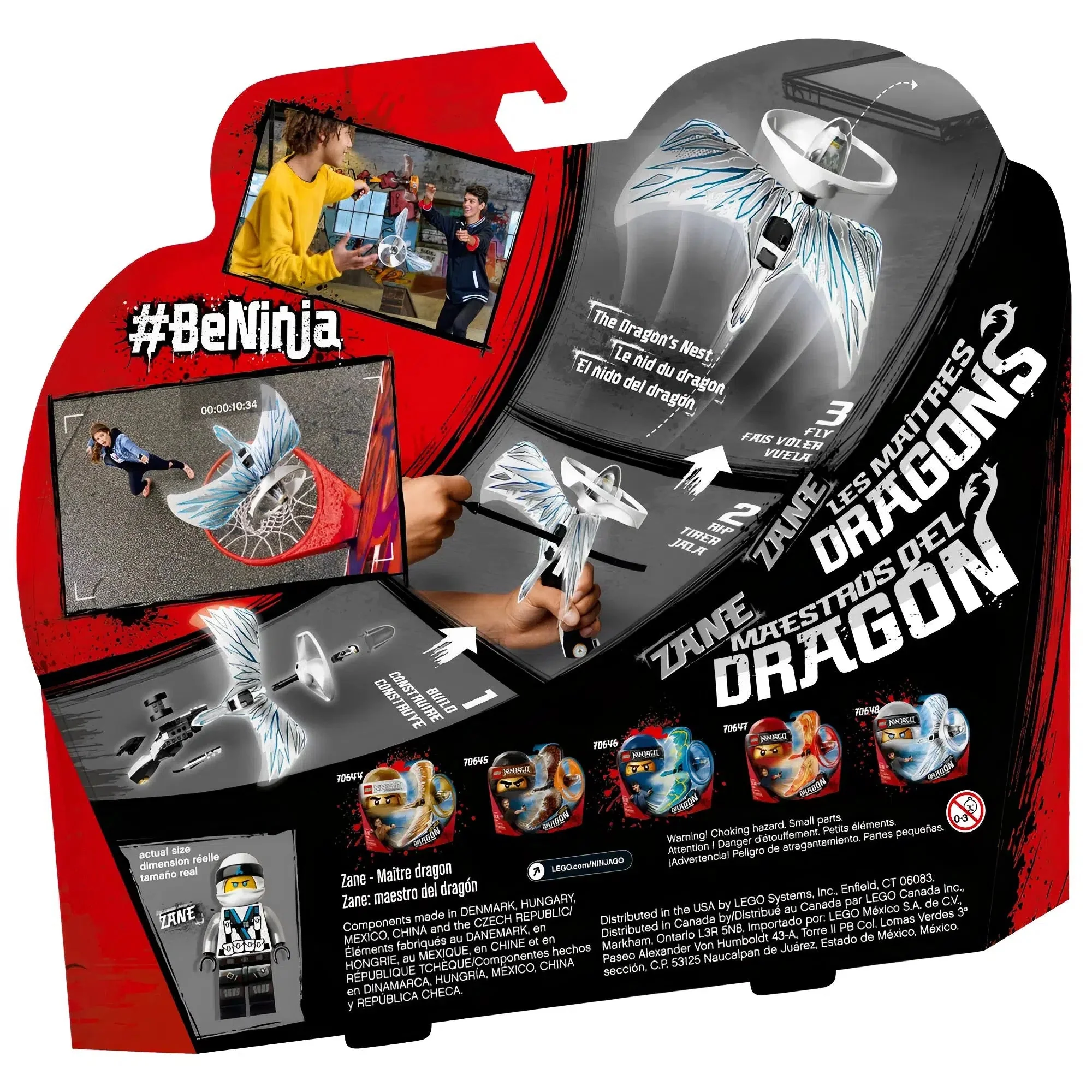 LEGO [Ninjago] - Zane - Dragon Master Building Set - Dragon Masters Series (70648) - Image 5