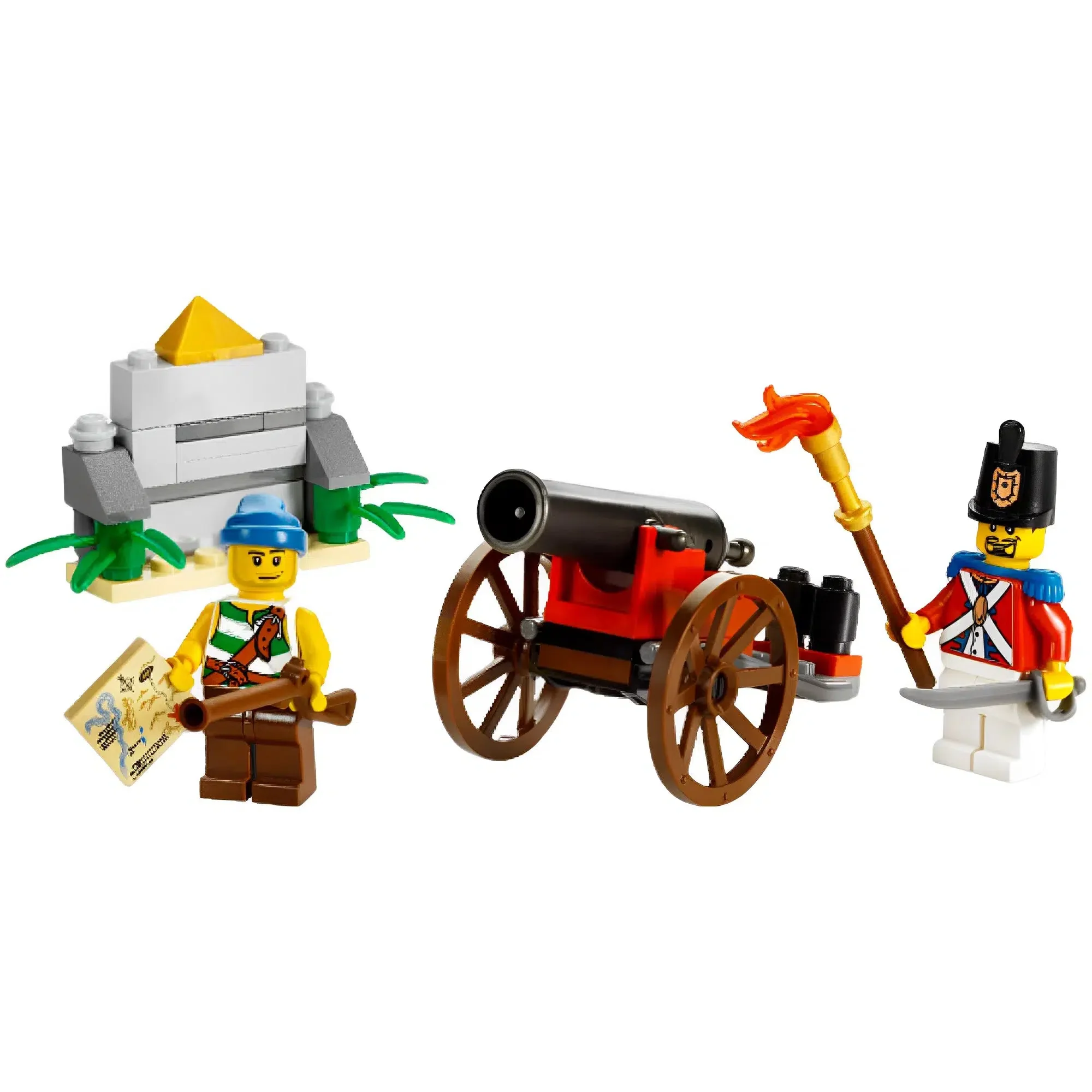 LEGO [Pirates] - Cannon Battle Building Set (6239) - Image 2
