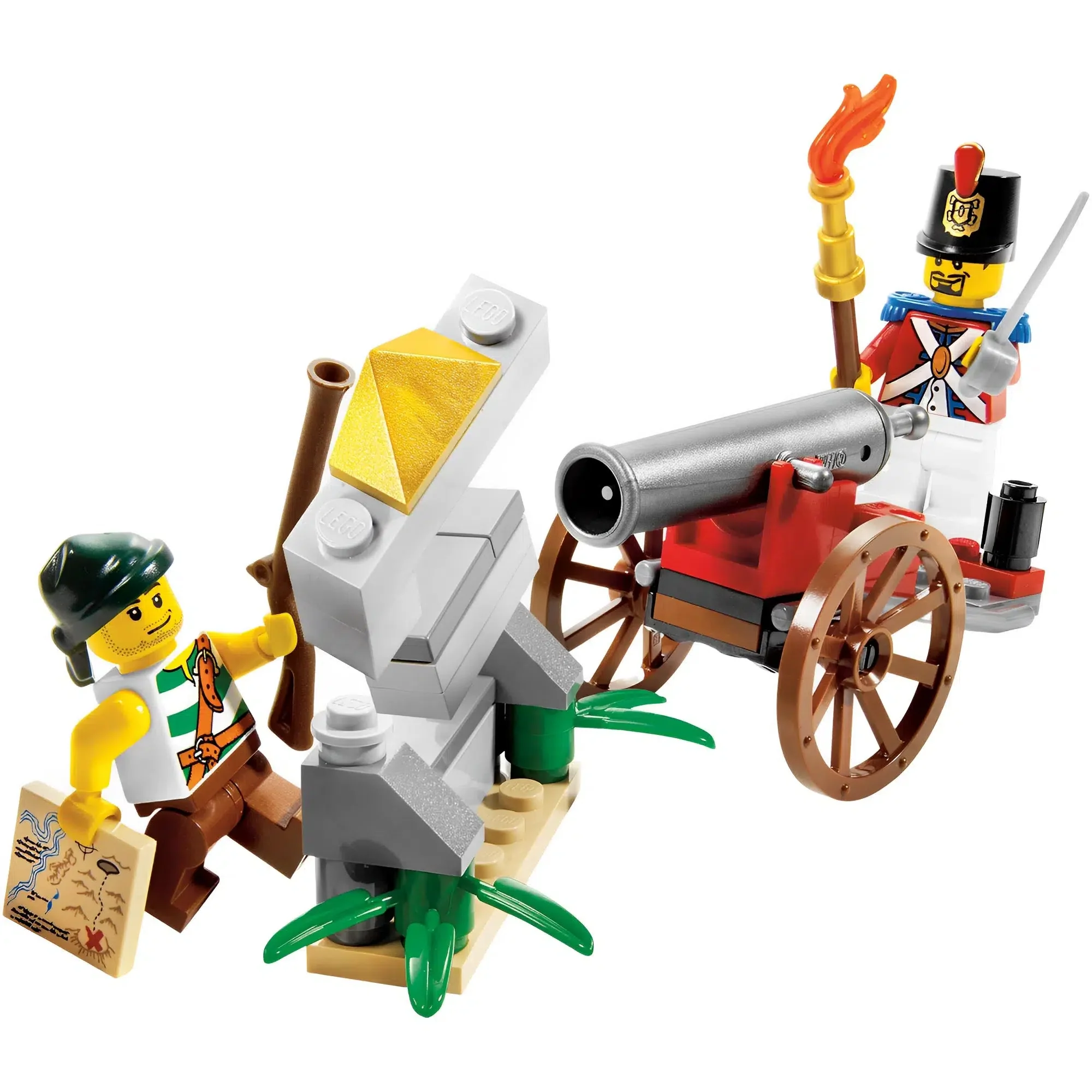 LEGO [Pirates] - Cannon Battle Building Set (6239) - Image 3