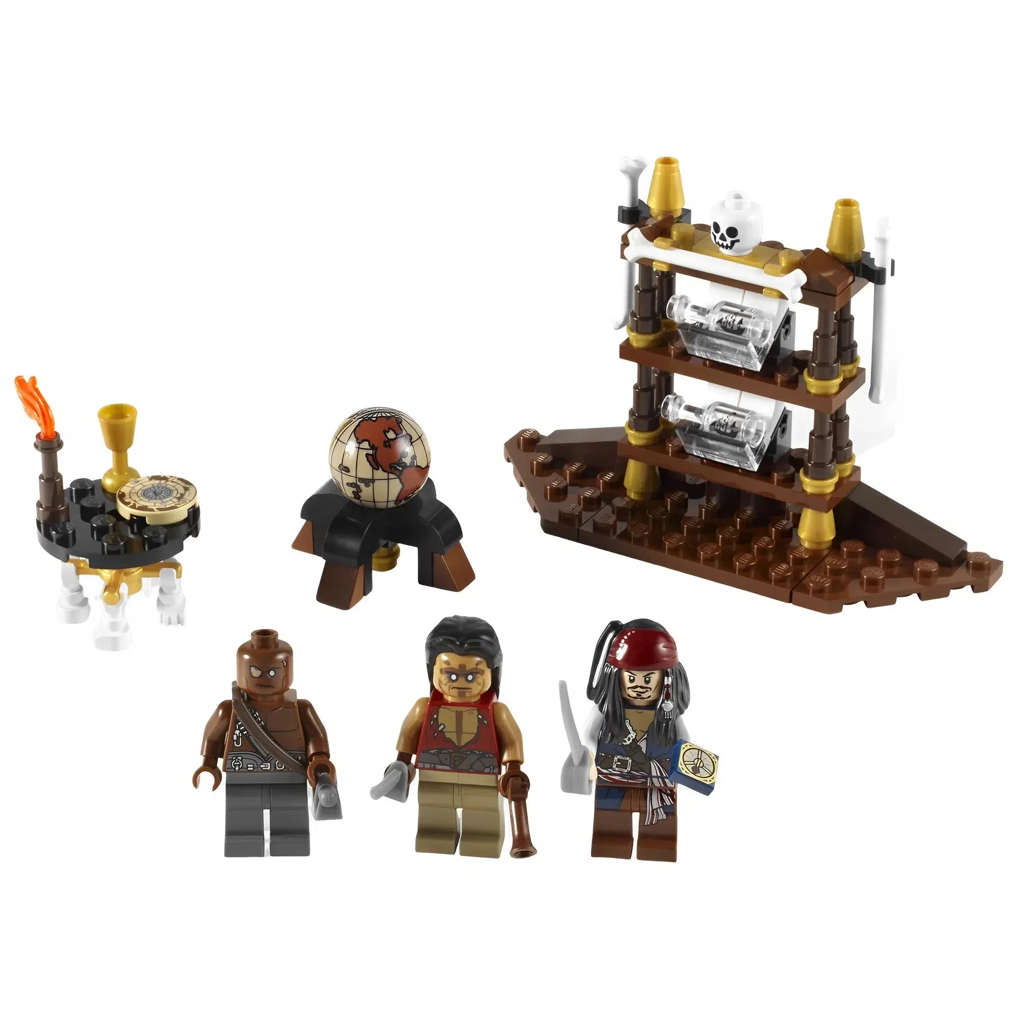 LEGO [Pirates of the Caribbean] - Captain's Cabin Building Set - On Stranger Tides Series (4191) - Image 2