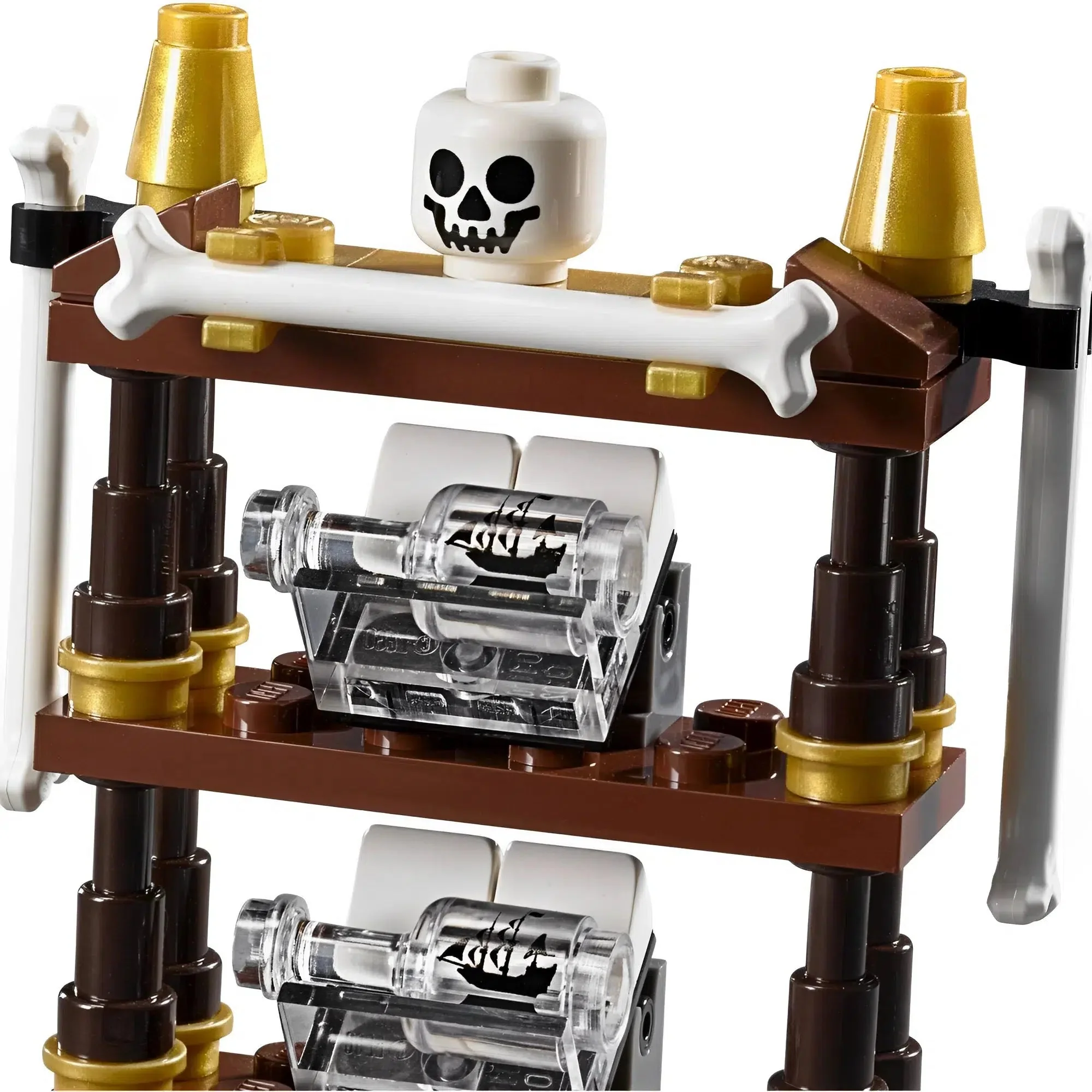 LEGO [Pirates of the Caribbean] - Captain's Cabin Building Set - On Stranger Tides Series (4191) - Image 5