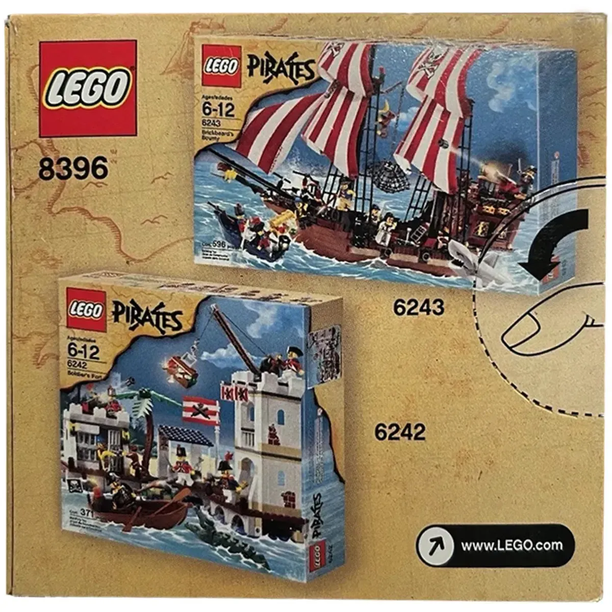 LEGO [Pirates] - Soldier's Arsenal Building Set - (8396) - Image 3
