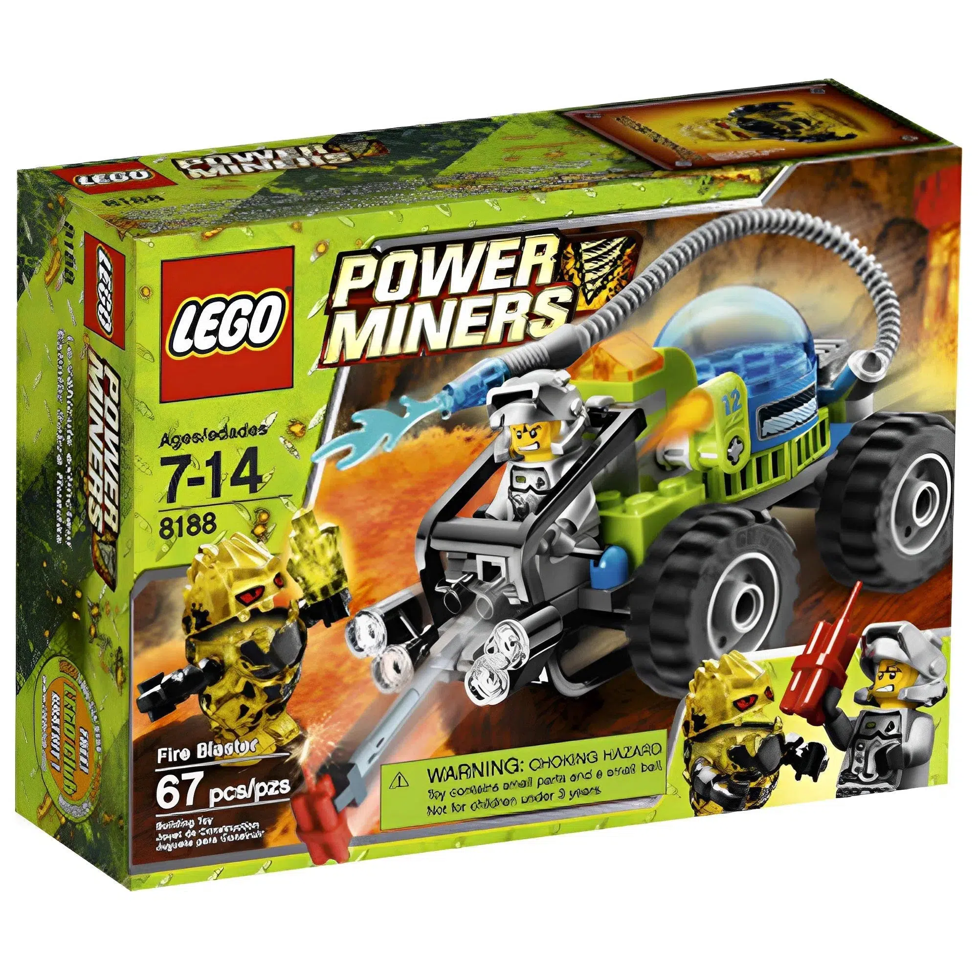 LEGO [Power Miners] - Fire Blaster Building Set (8188)