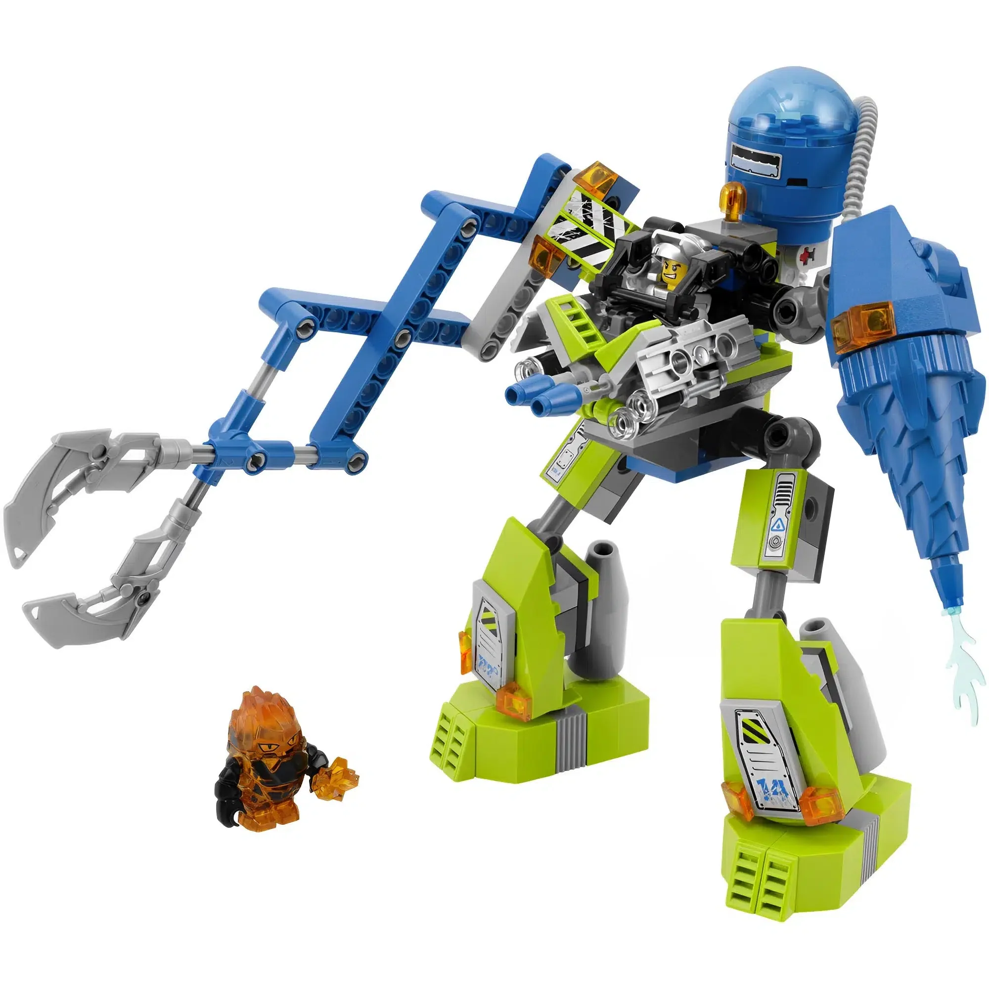 LEGO [Power Miners] - Magma Mech Building Set (8189) - Image 2