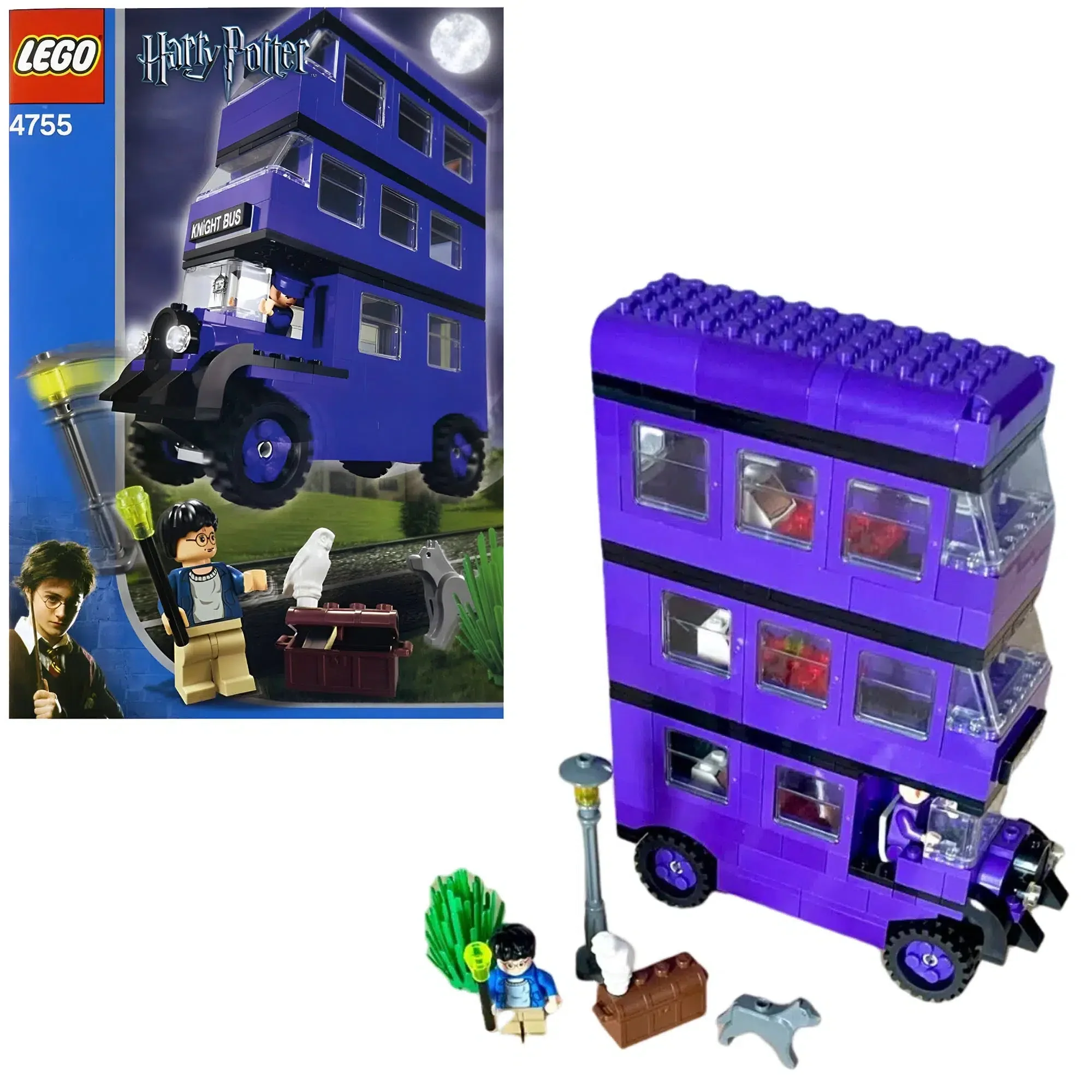 LEGO [Harry Potter] - Knight Bus Building Set - Prisoner of Azkaban Series (4755) - Image 2