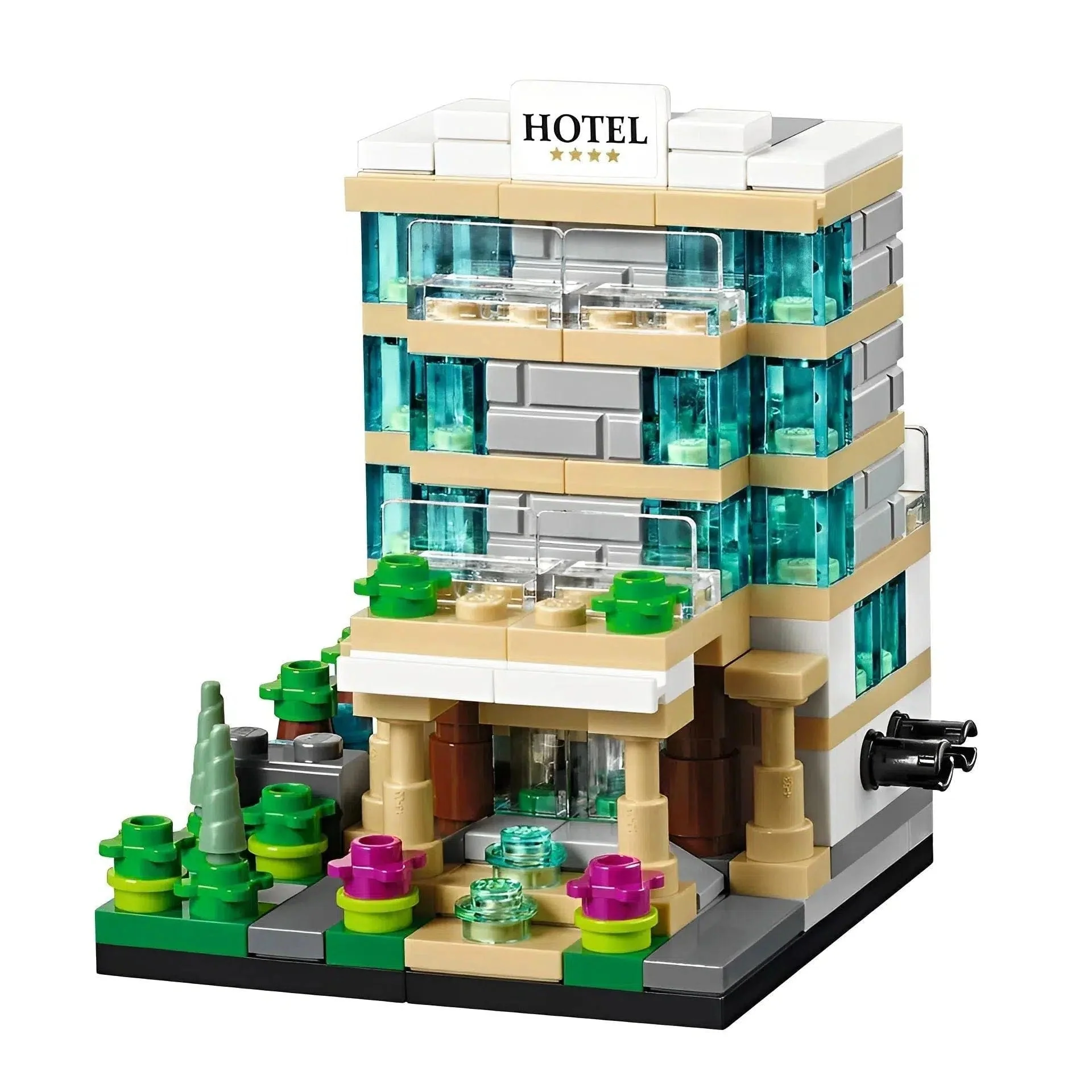 LEGO [Promotional] - Bricktober Hotel (40141) - Image 3