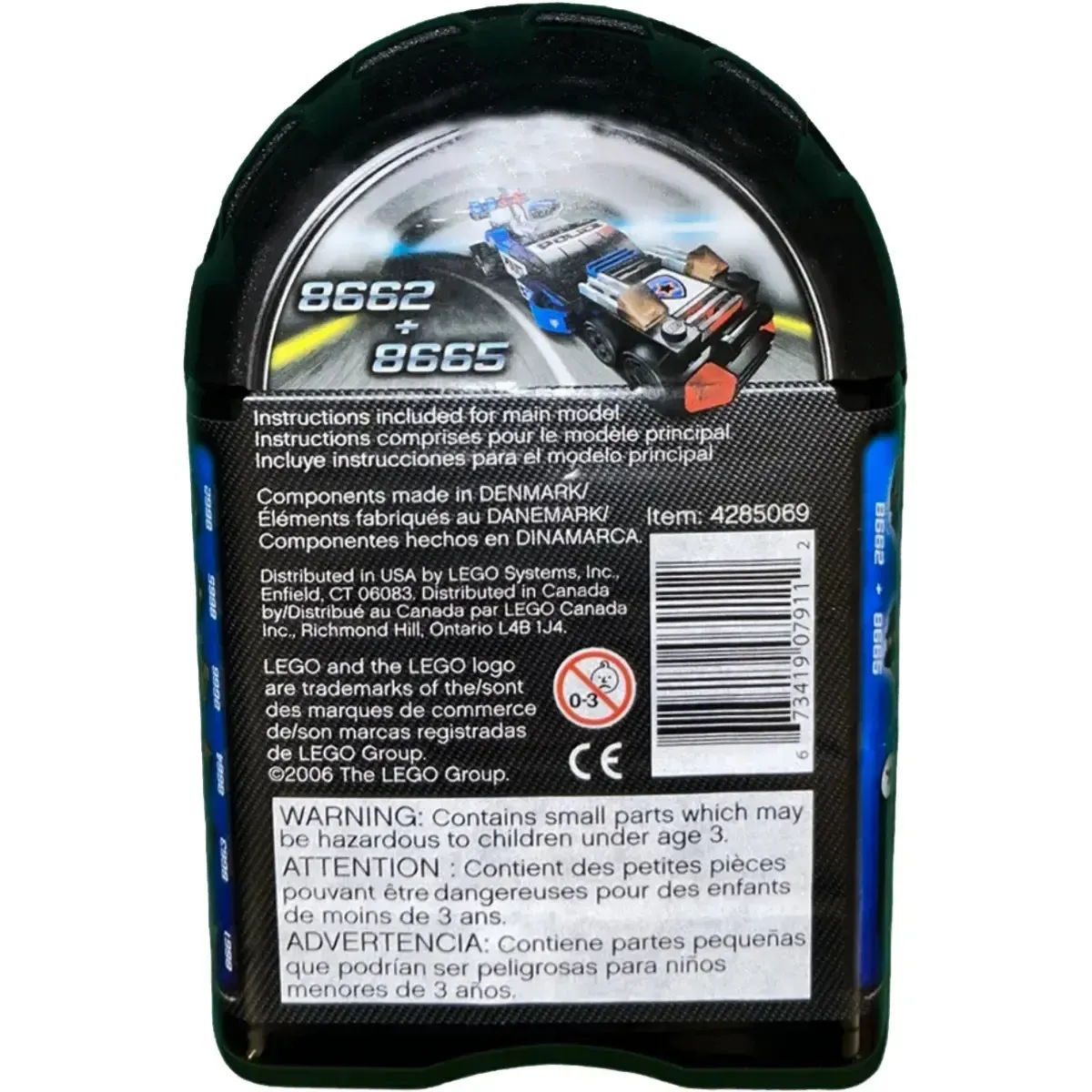 LEGO [Racers] - Highway Enforcer Building Set - Tiny Turbos Series (8665) - Image 3