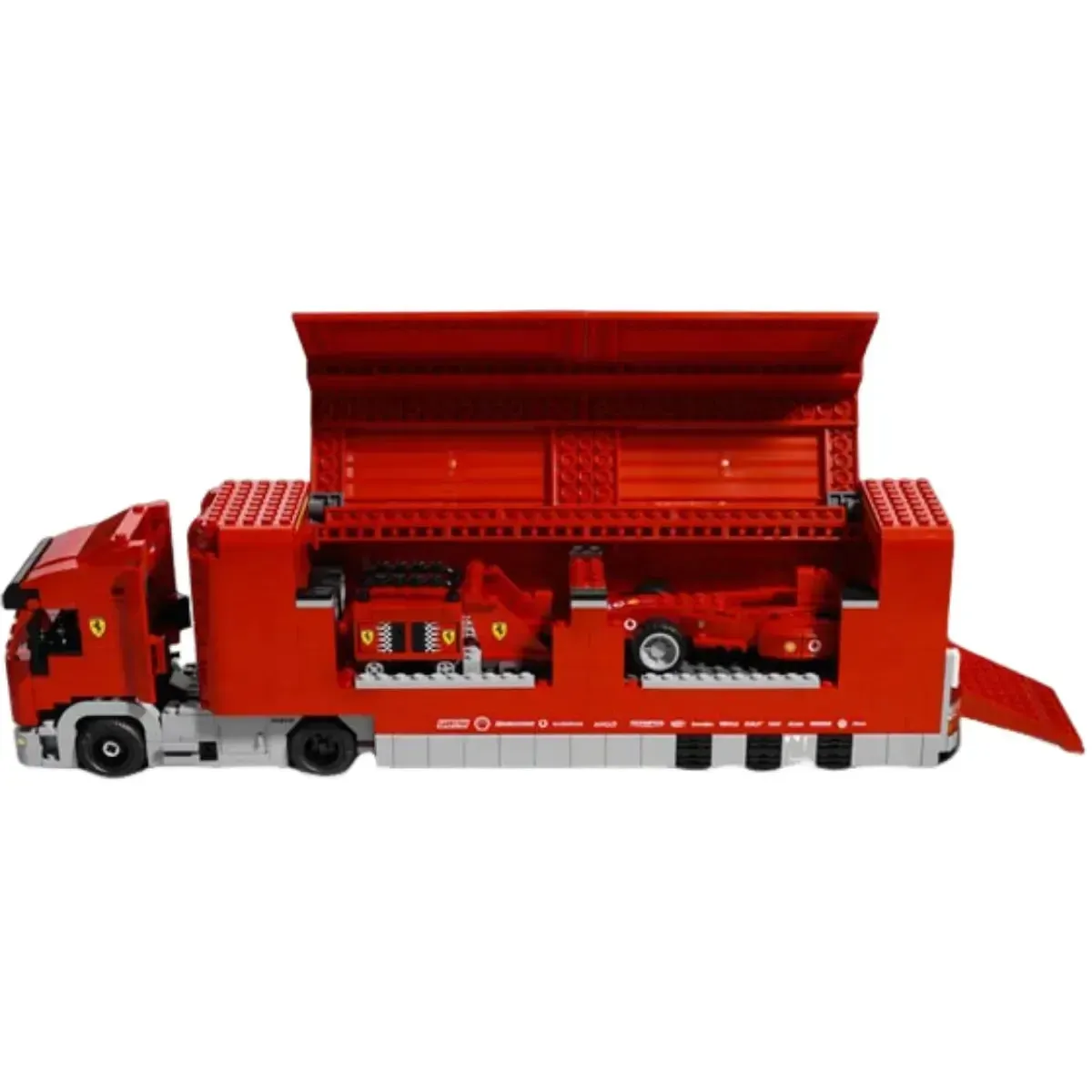 LEGO [Racers] - Scuderia Ferrari Truck Building Set - Ferrari Series (8654) - Image 5