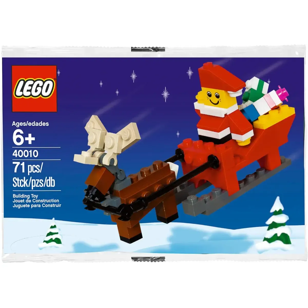 LEGO [Seasonal] - Father Christmas with Sledge Building Set Building Set - Christmas Series (40010)