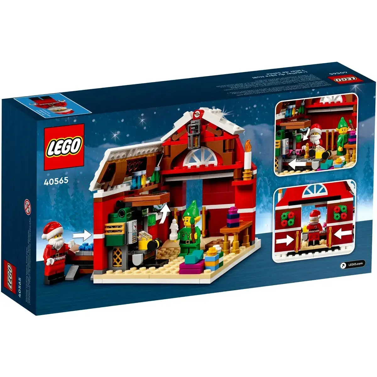 LEGO [Seasonal] - Santa's Workshop Building Set - Christmas Series (40565) - Image 3