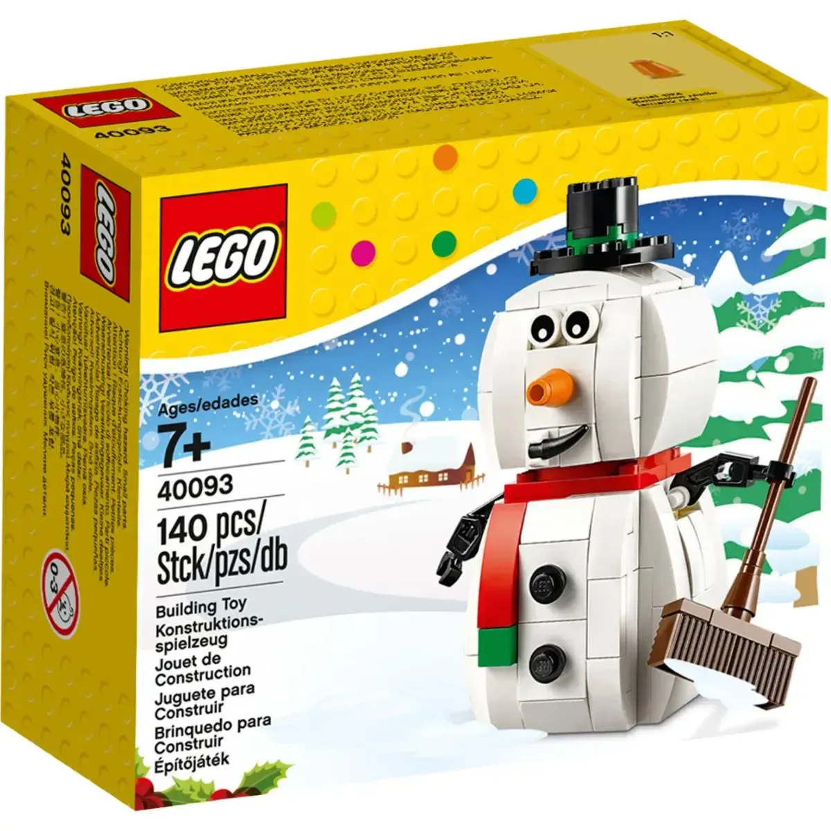 LEGO [Seasonal] - Snowman Building Set - Christmas (40093)