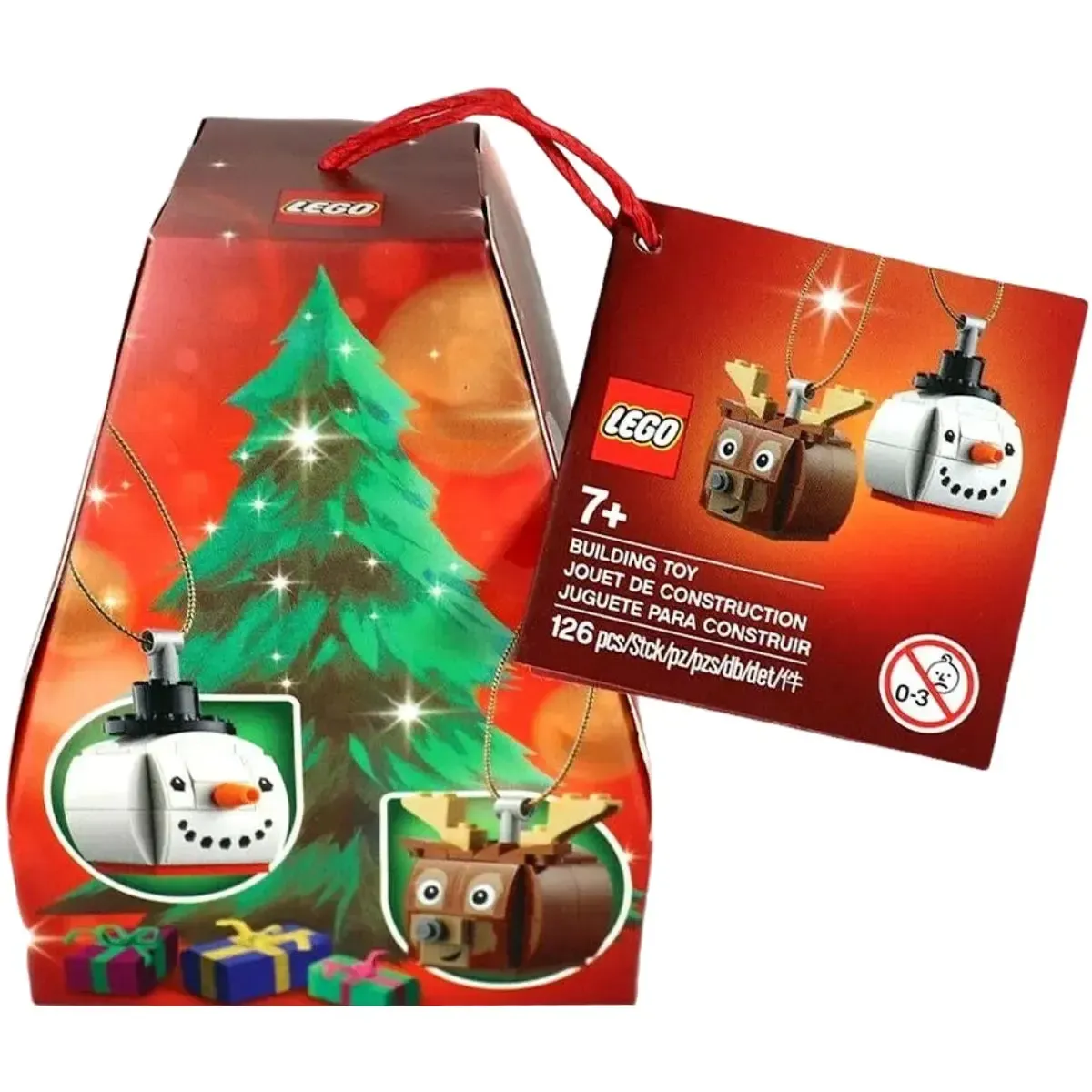 LEGO [Seasonal] - Snowman & Reindeer Duo Building Set - Christmas (854050) - Image 2